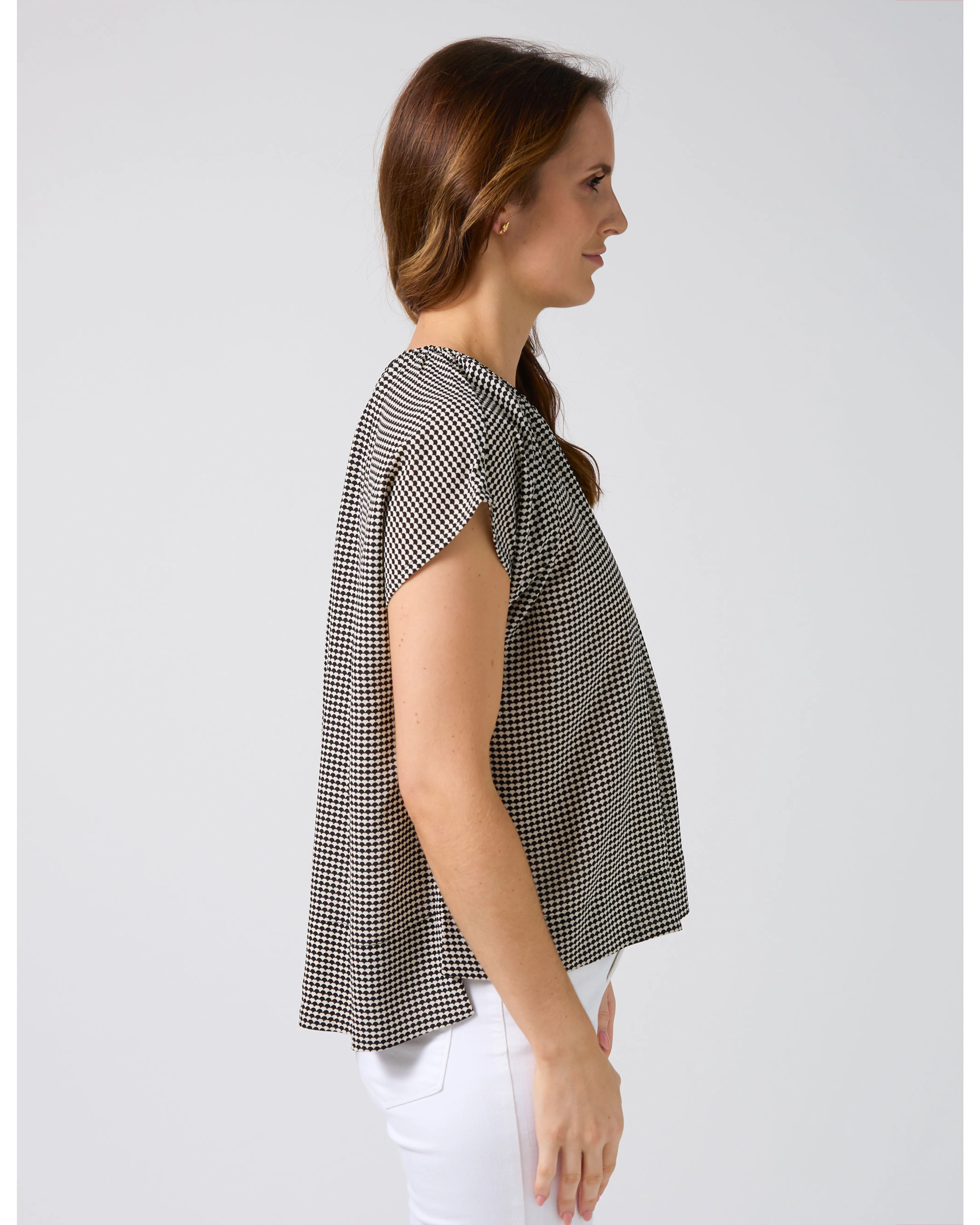 Clio Blouse - Fish Scale