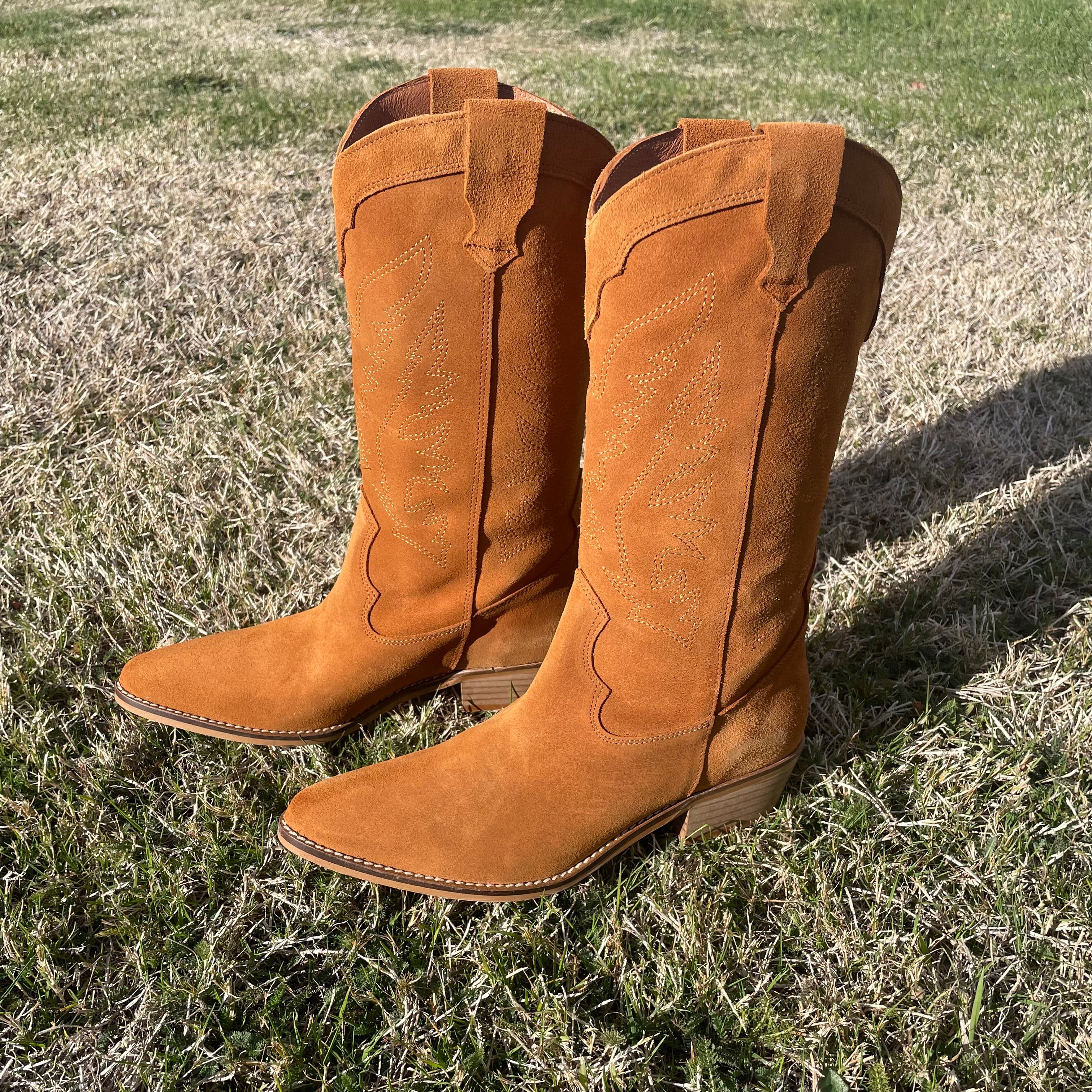CLEARANCE Diana Cowboy Boots - Setter Bordado