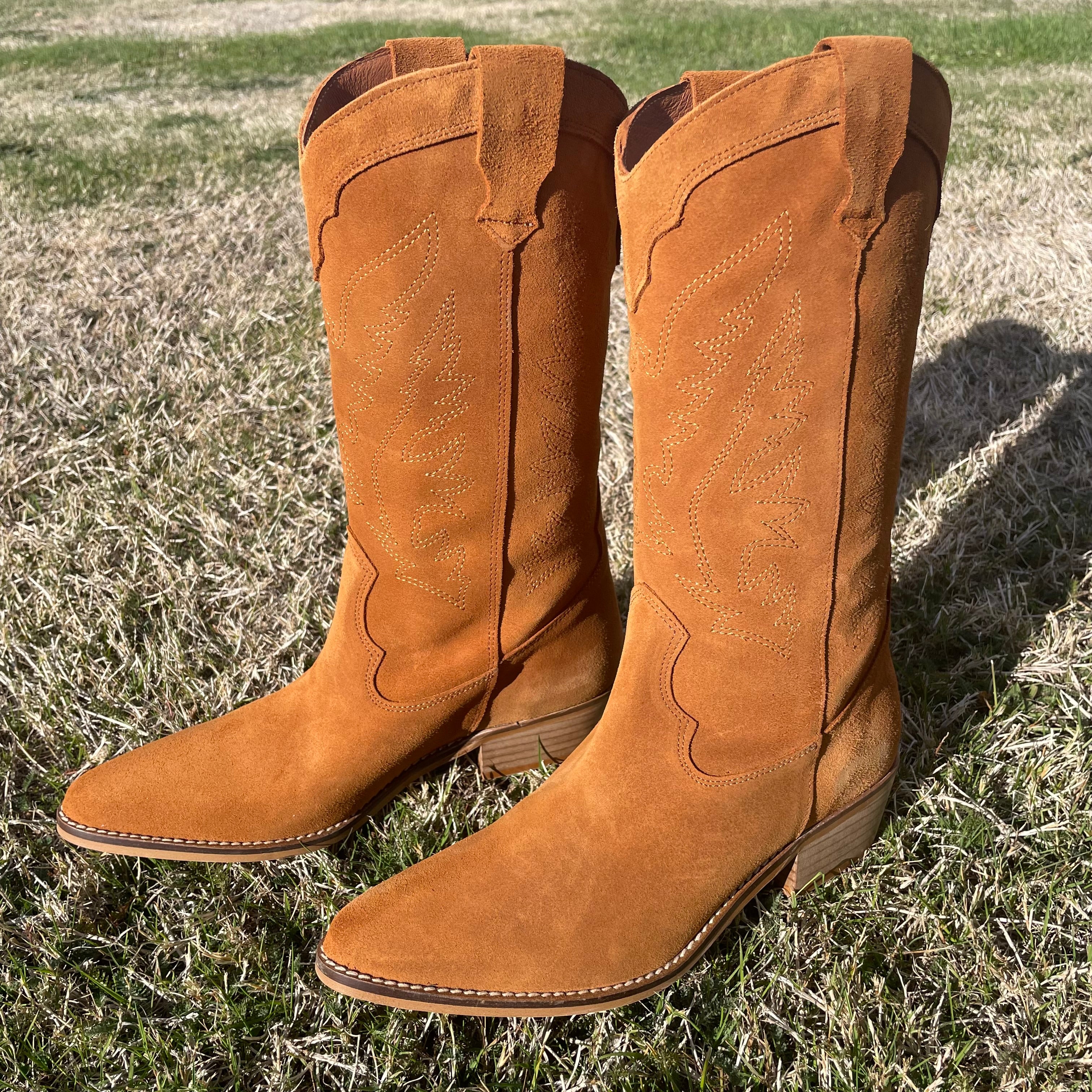 CLEARANCE Diana Cowboy Boots - Setter Bordado