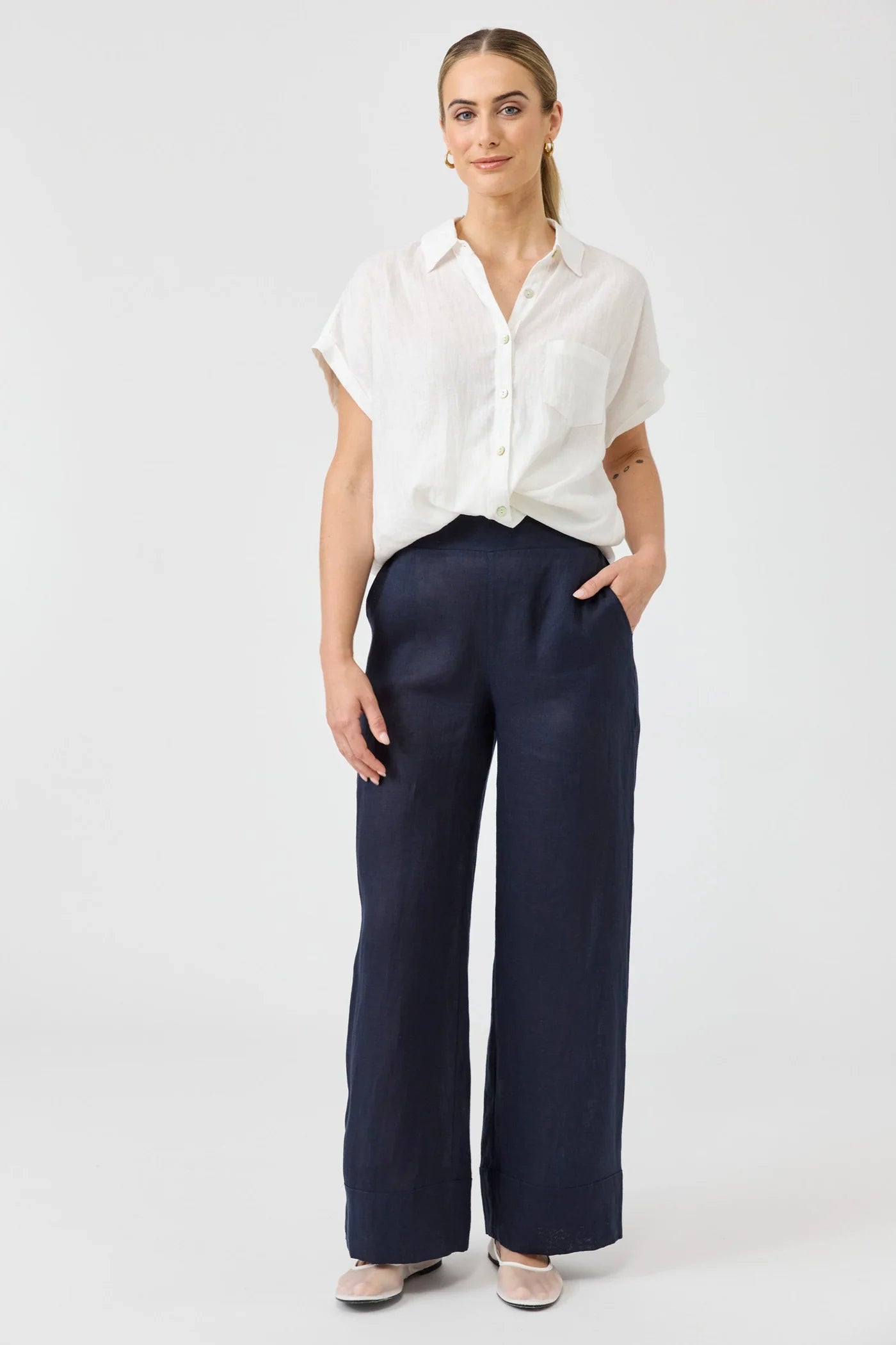 Studio Pant - Navy