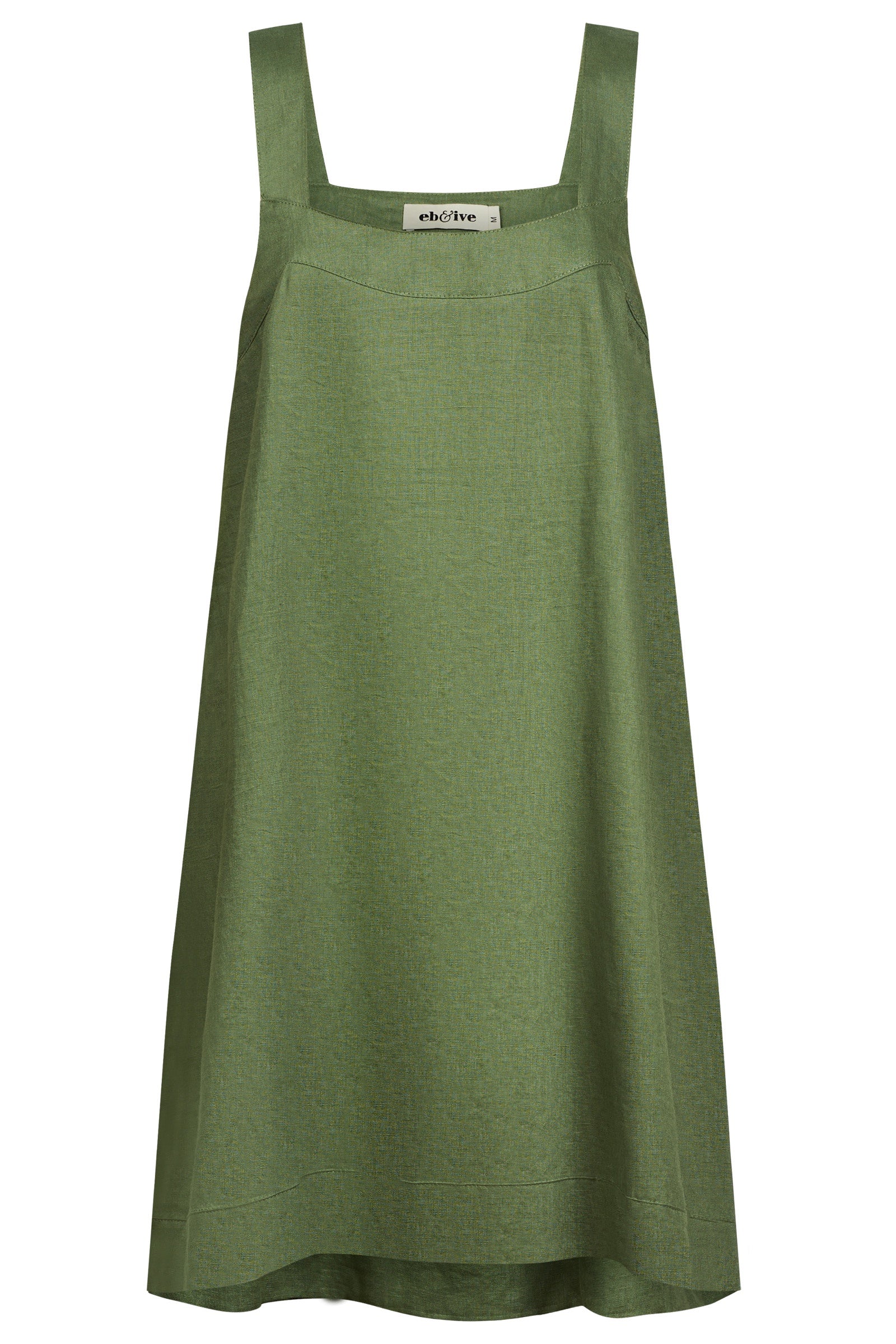 Studio Short Tank Dress - Olive