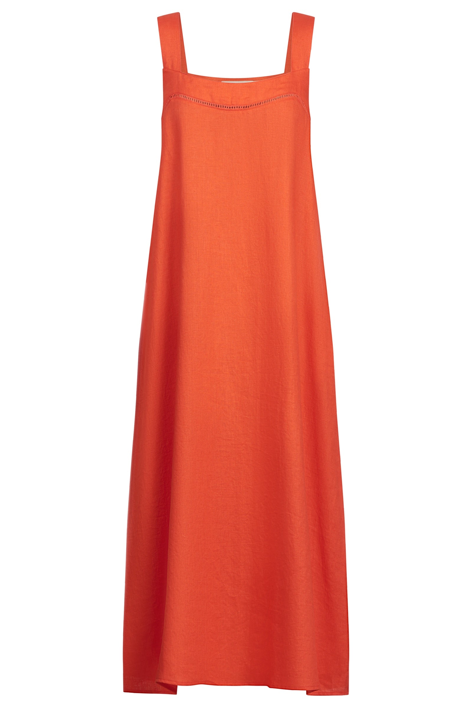 Miramar Tank Maxi Dress - Coral