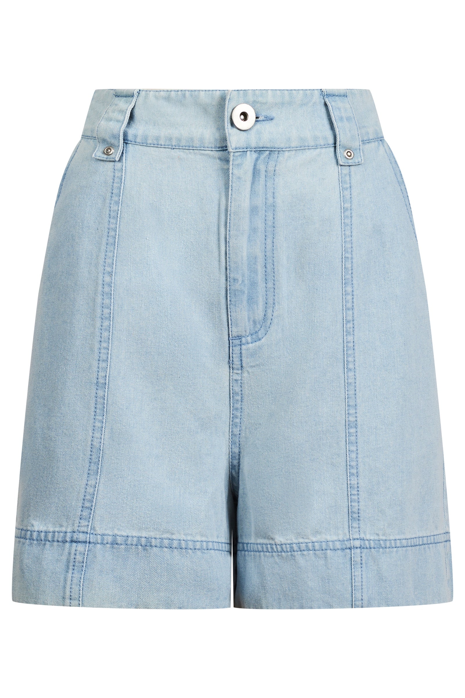Sofie Denim Shorts - Sky