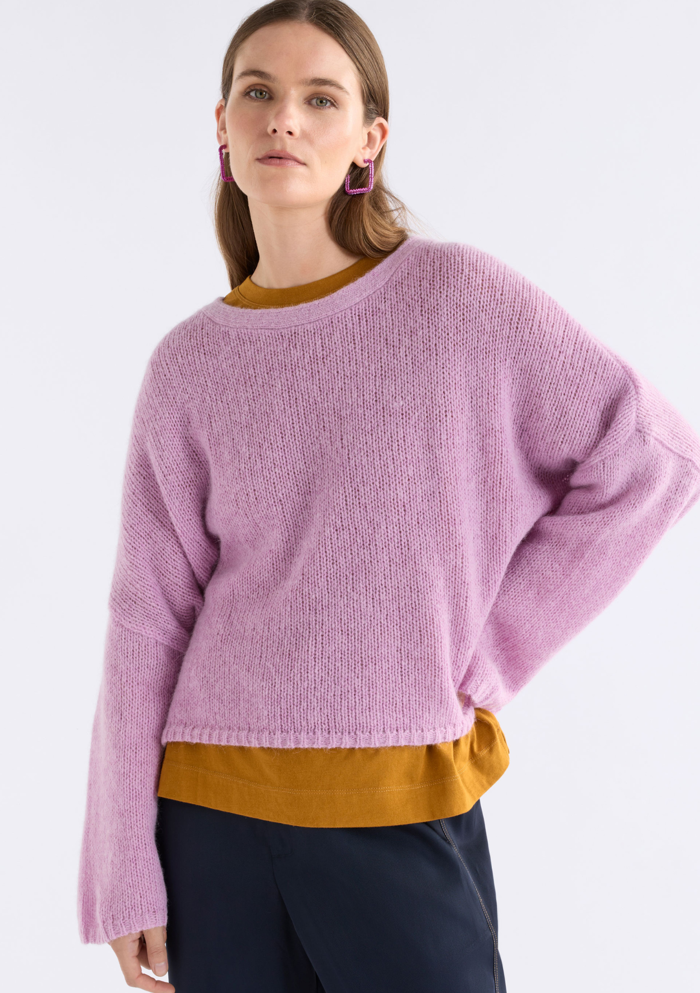Agna Luna Sweater - Violet Marle