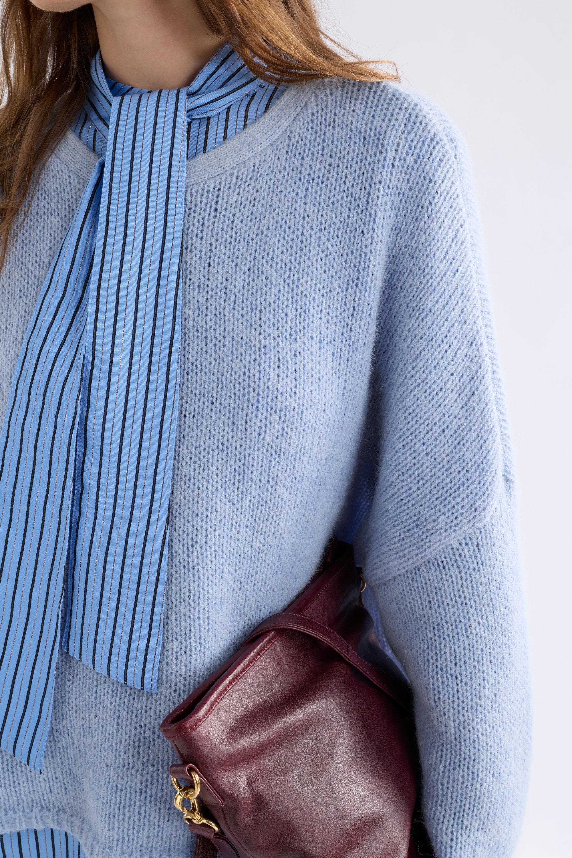 Agna Sweater - Pearl Blue