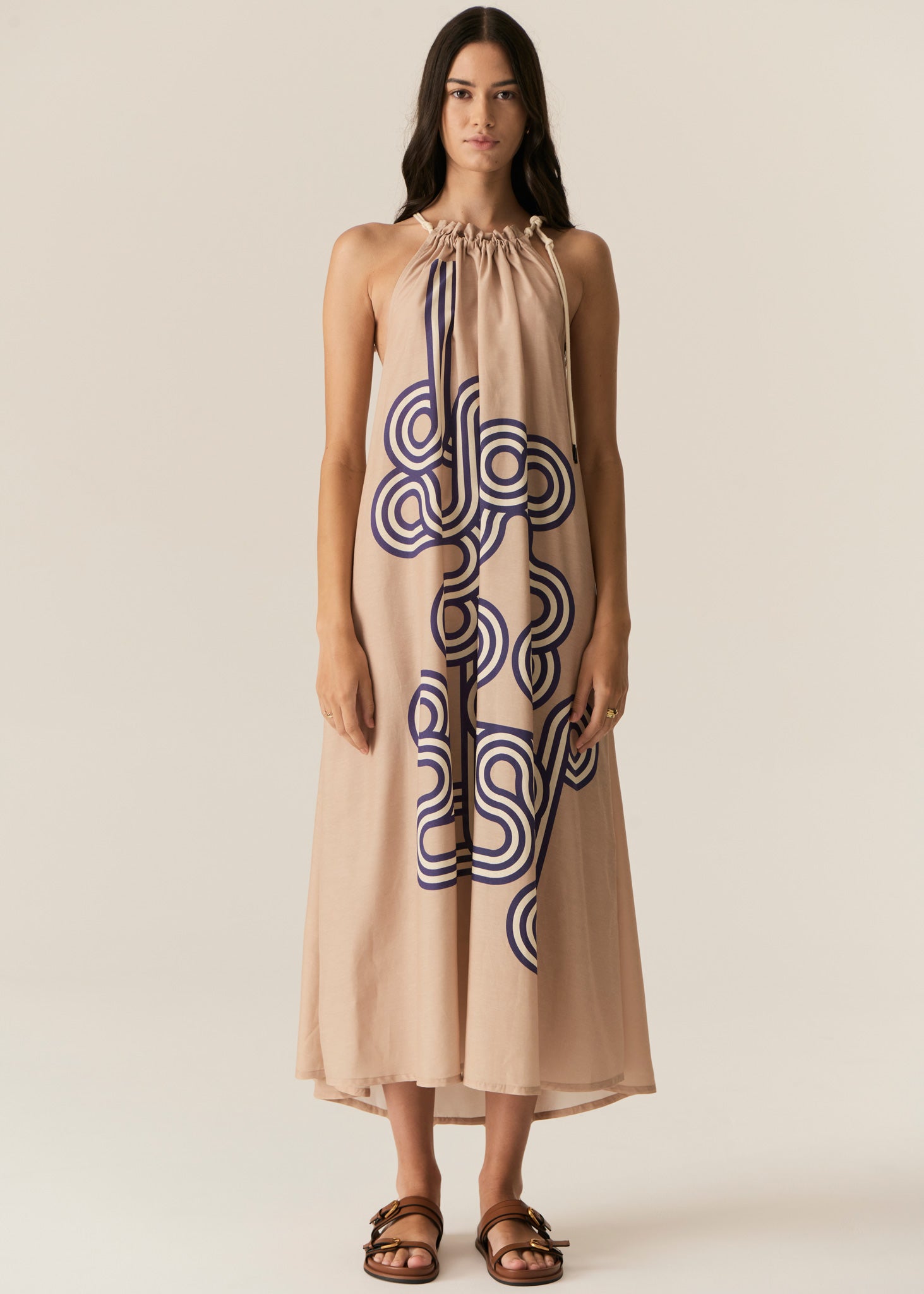 Alter Tie Dress - Pebble Alter