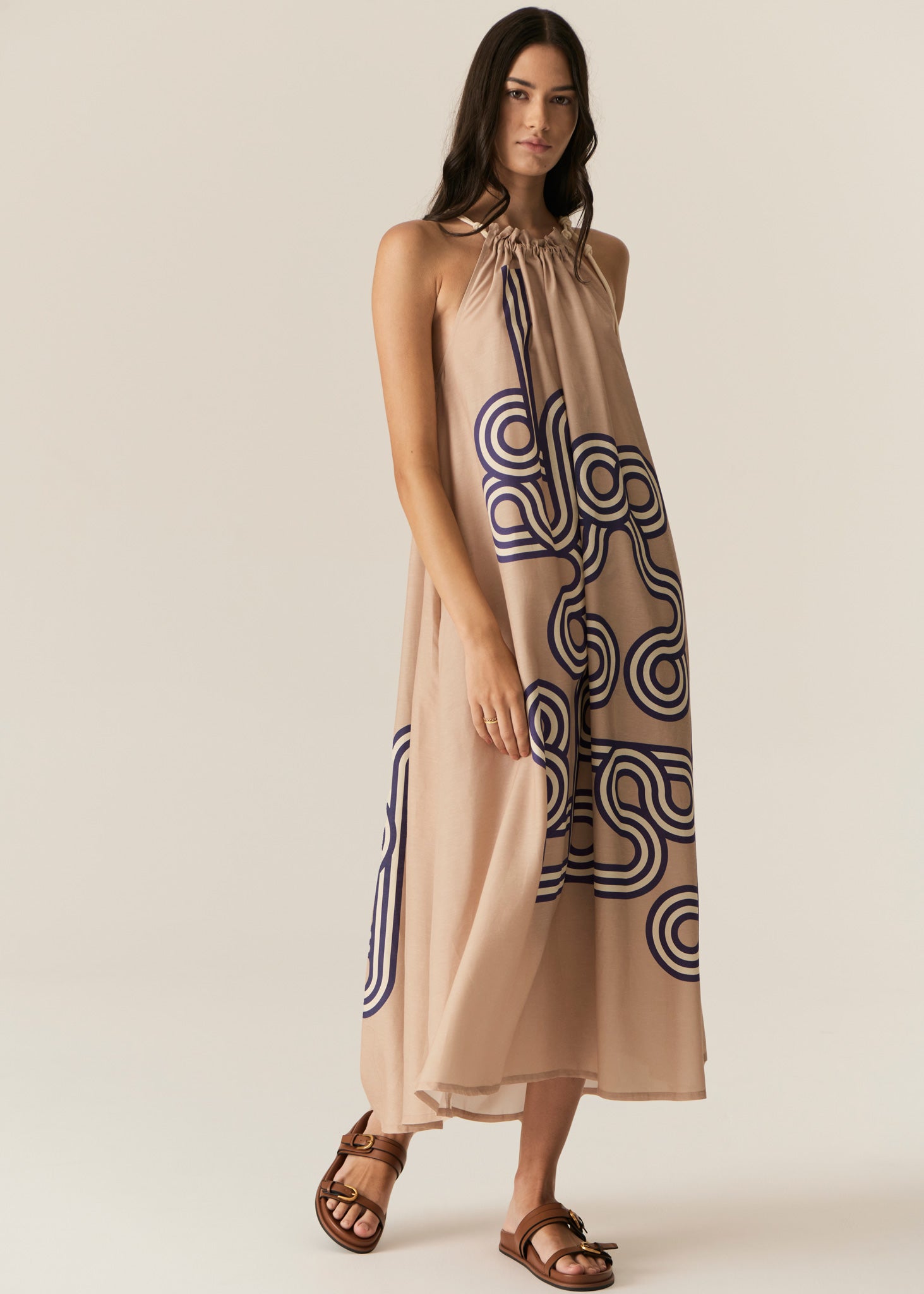 Alter Tie Dress - Pebble Alter