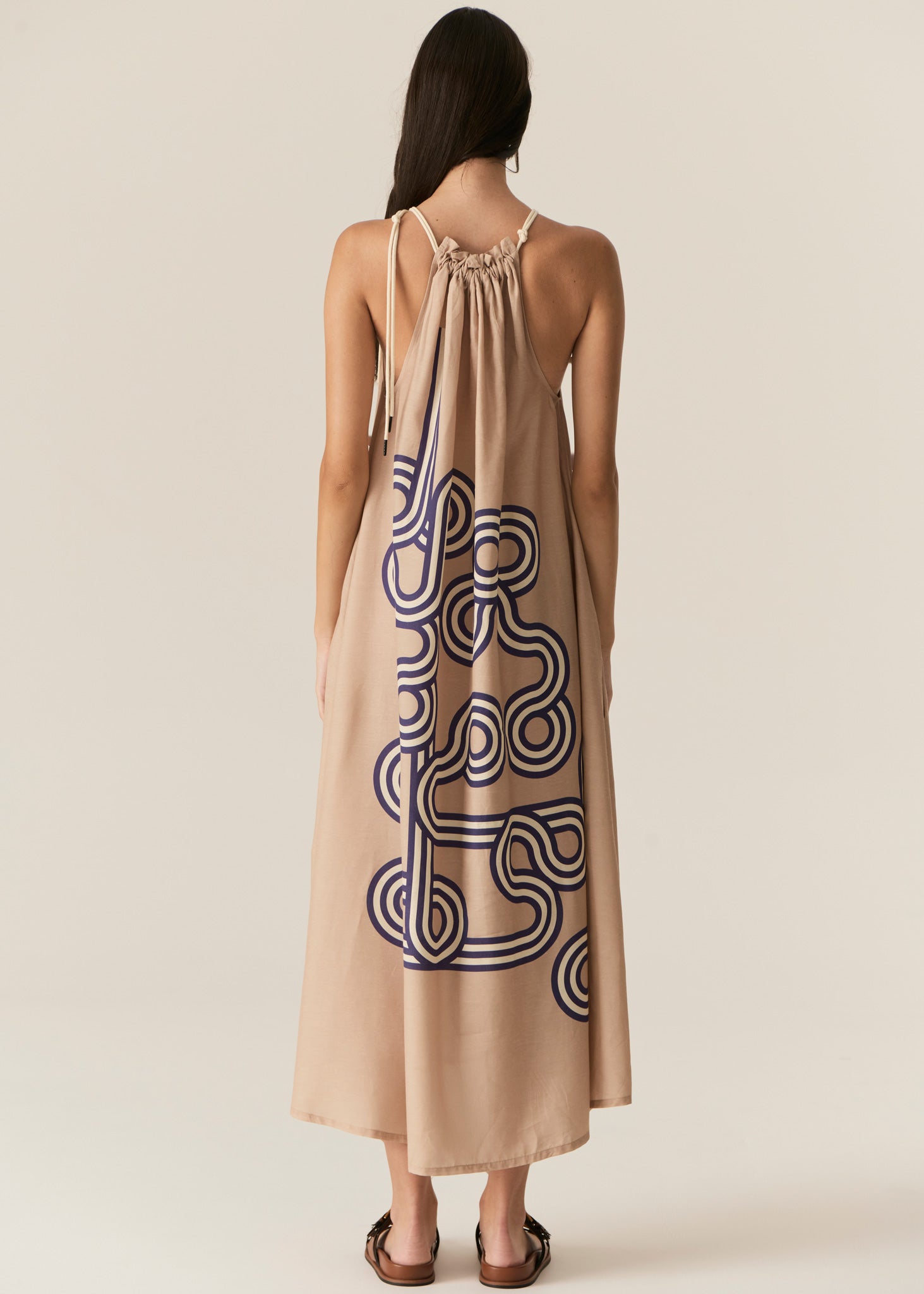 Alter Tie Dress - Pebble Alter