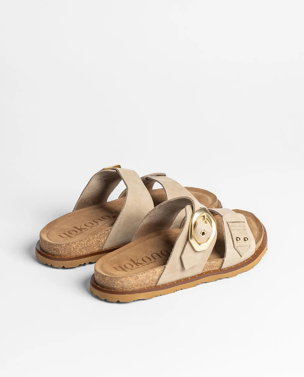 Bolus Flat Sandal - Nobuck Sand
