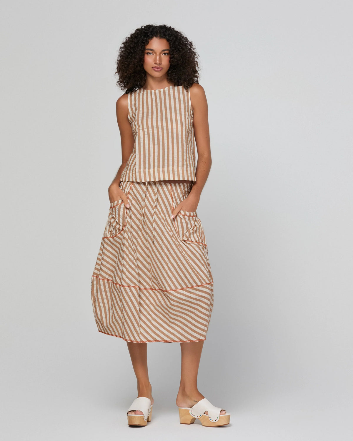 Guru Skirt - Sandy Stripe COMING SOON