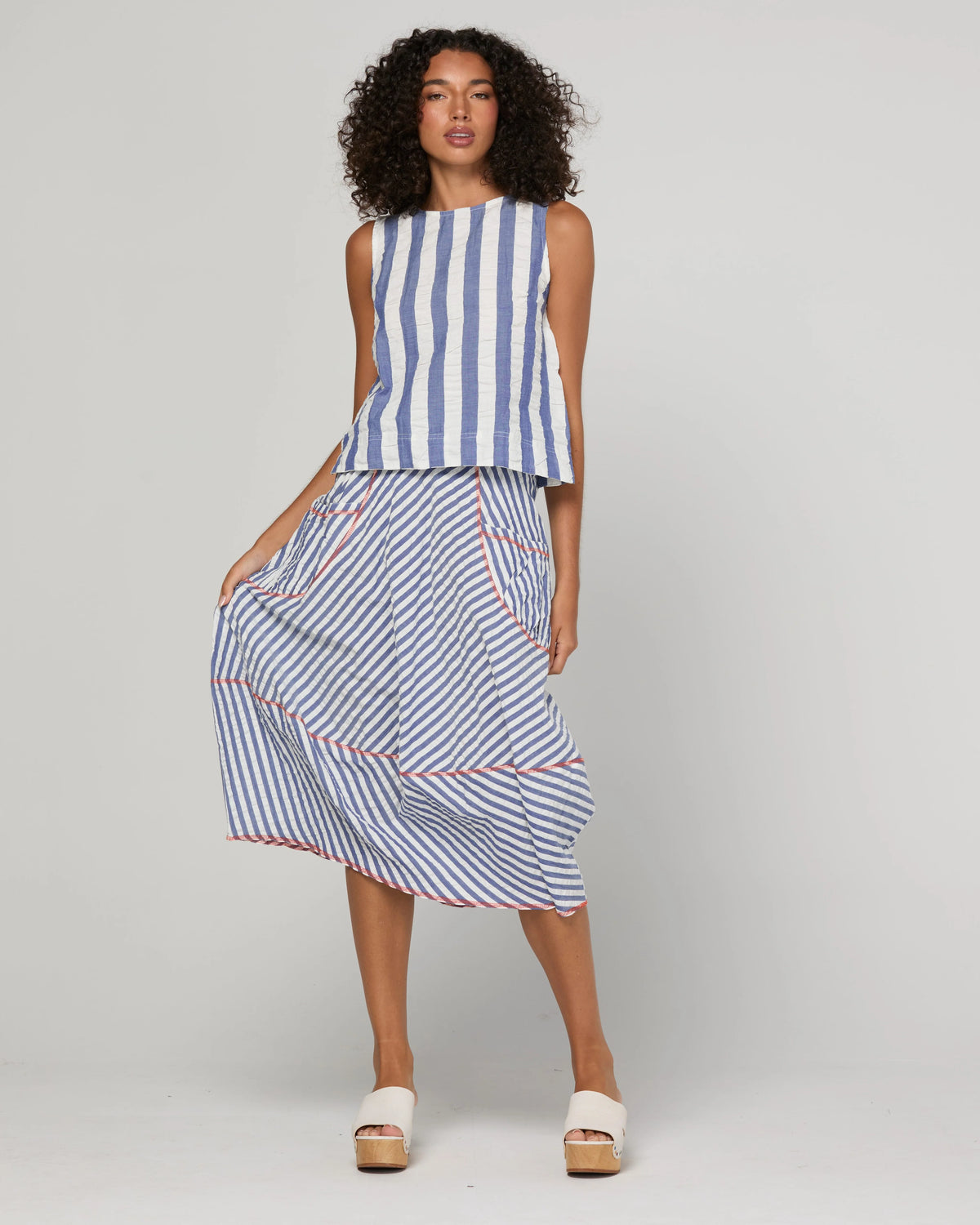 Guru Skirt - Ocean Stripe COMING SOON