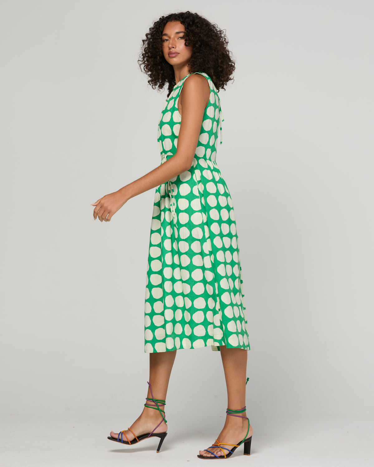 Boom Shankar Carmen Dress - Circulo Print COMING SOON