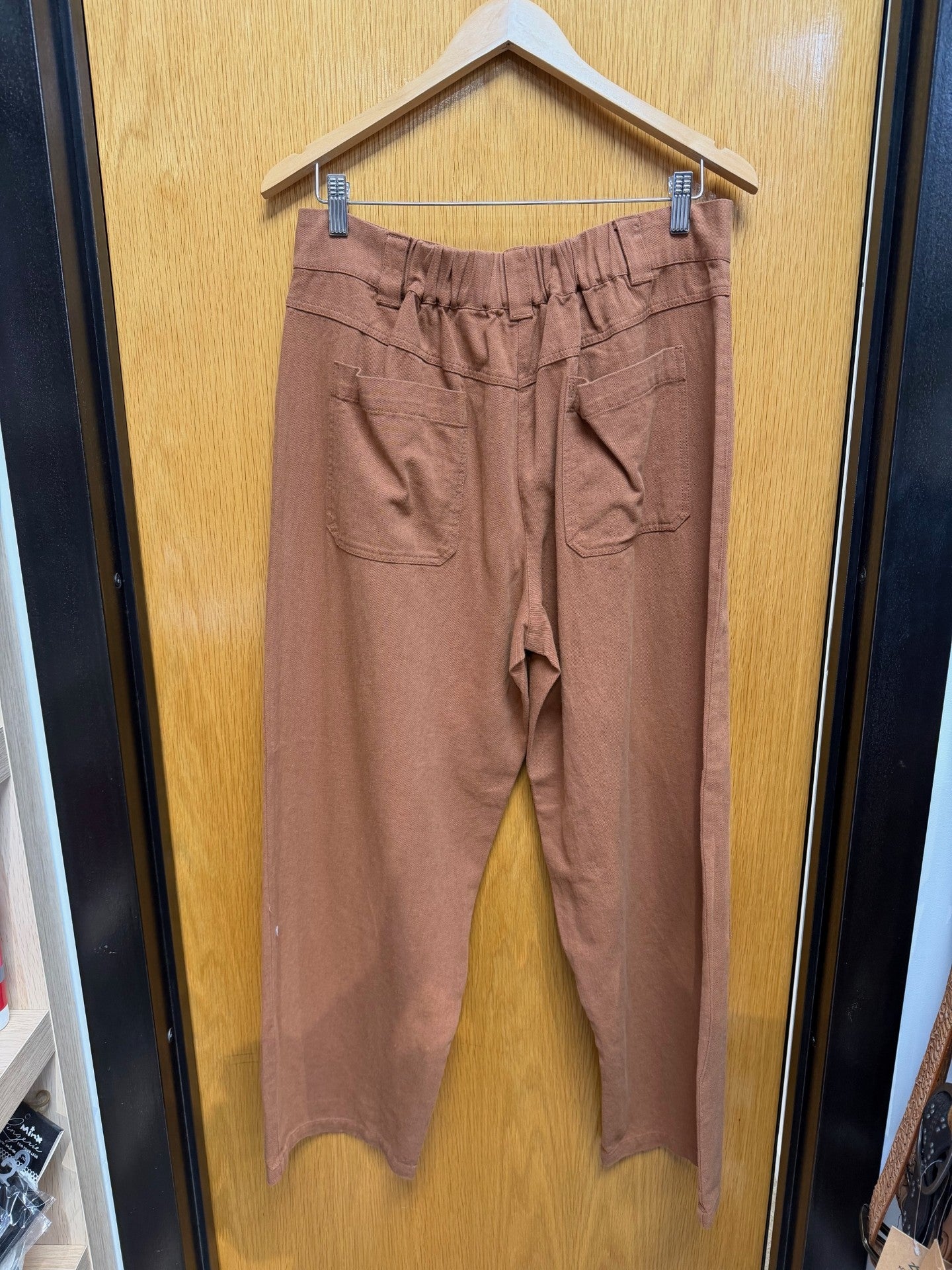 Bronel Barrel Pant - Toffee
