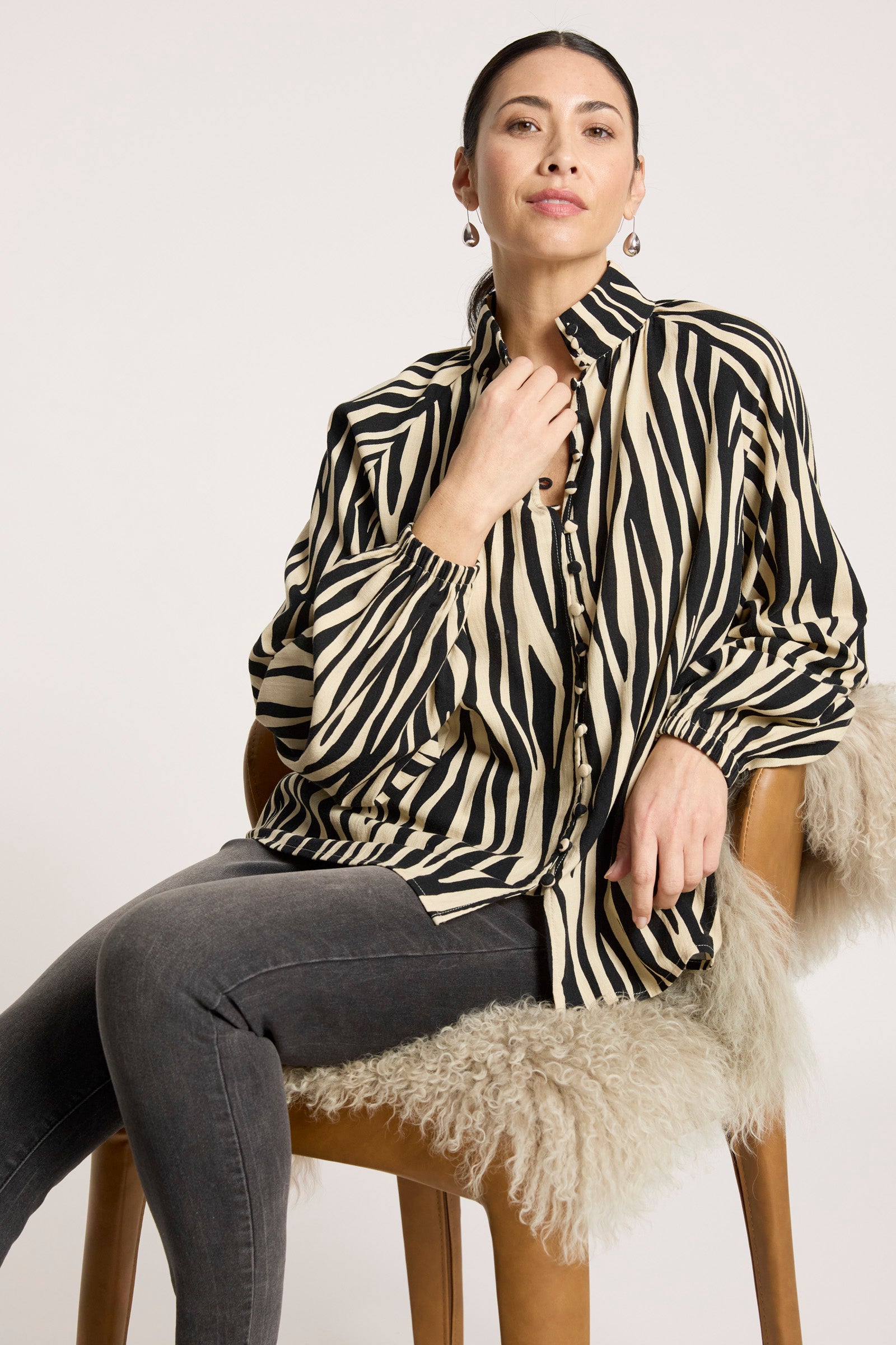 Bajau Button Shirt - Savanna PRE ORDER