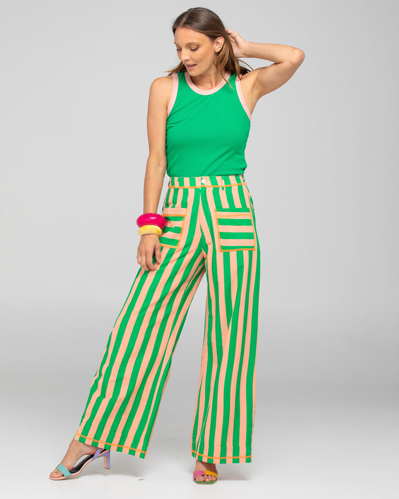 Sana Pant - Capri Peach