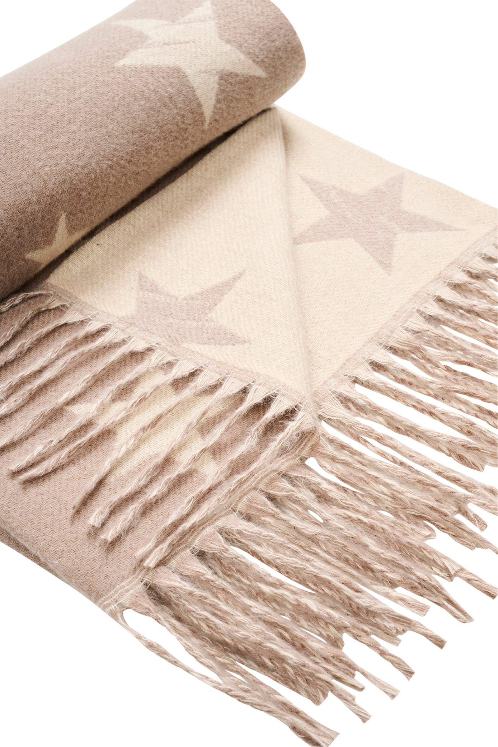 Boston Star Scarf - Latte COMING SOON