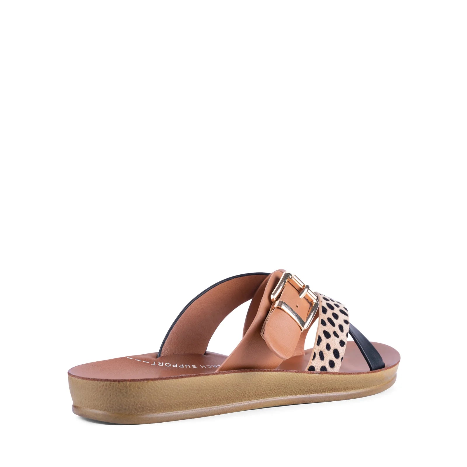 Brik Sandals - Black / Brdy / Cheetah