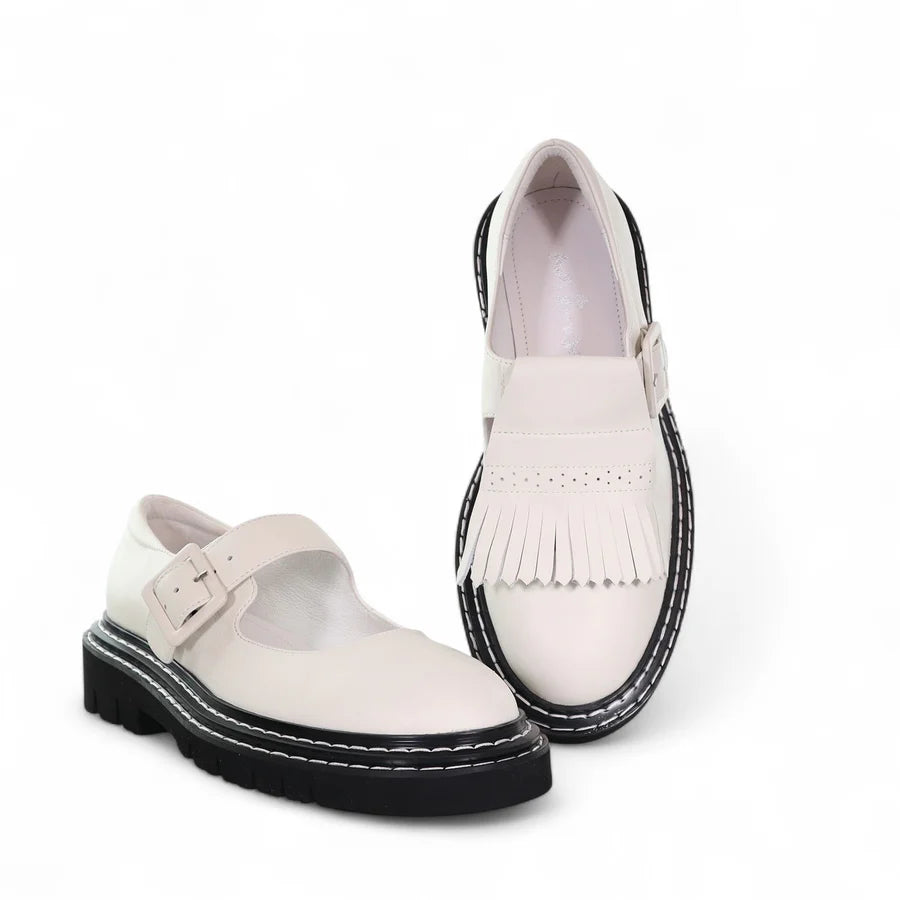 Minx Cameo Fringe - Ivory