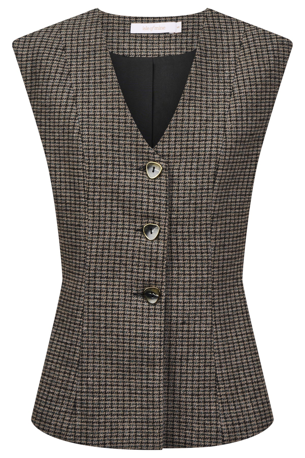Isle of Mine Cassidy Vest - Charcoal