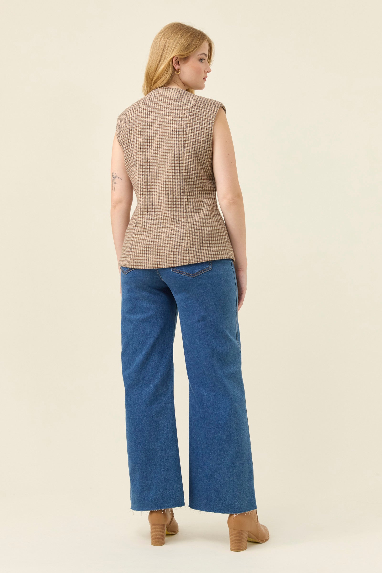 Cassidy Vest - Taupe