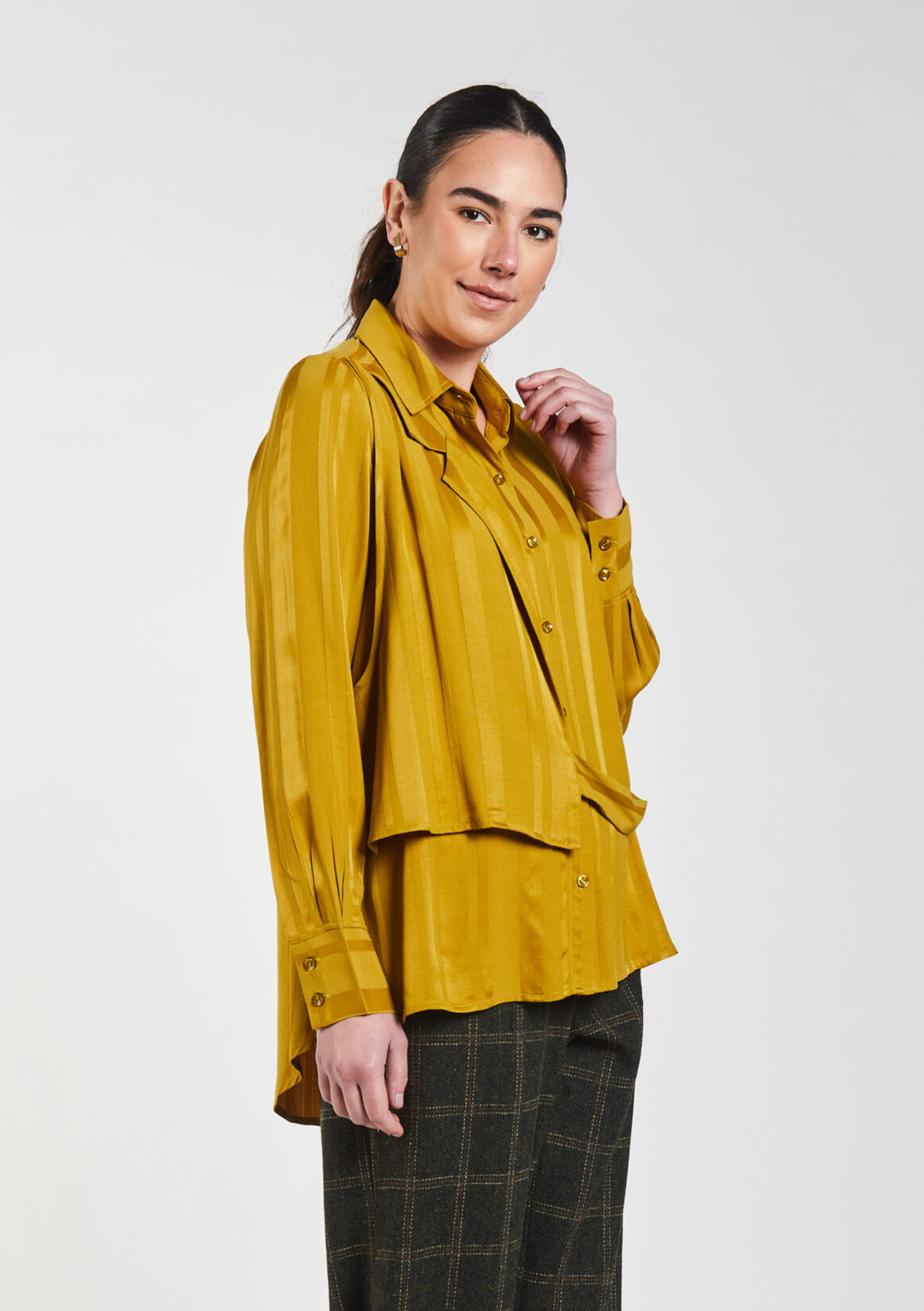 Obi Causeway Overlay Shirt - Tarnish