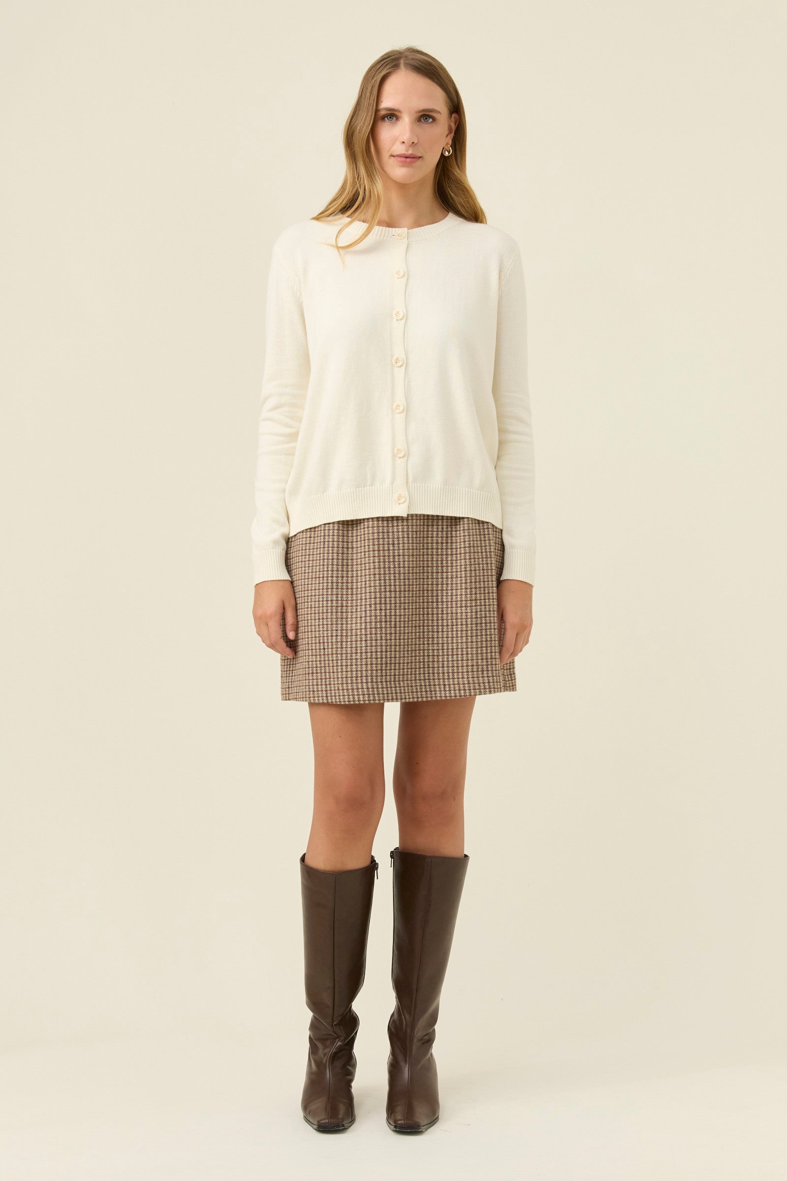 Darby Cardigan - Ivory