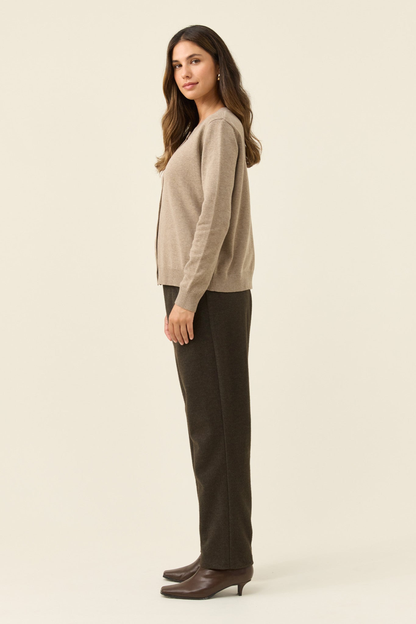 Darby Cardigan - Stone