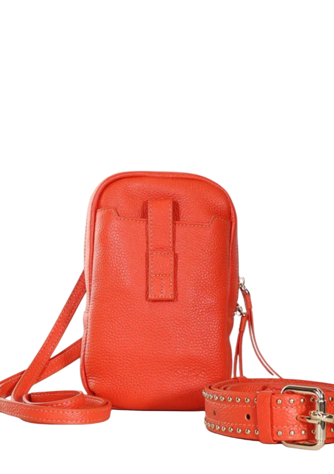 Dial Up Jetsetter Crossbody Bag - Orange