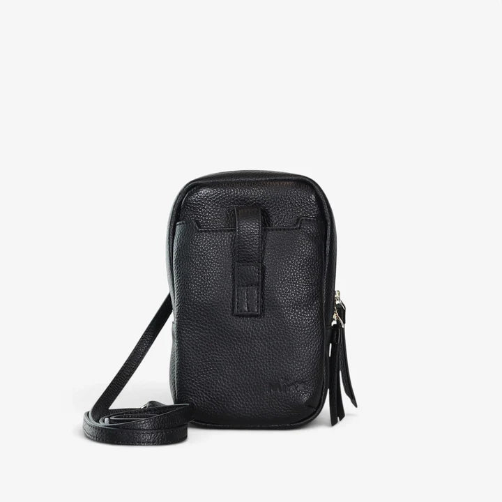 Dial Up Jetsetter Crossbody Bag - Black / Gold Hardware