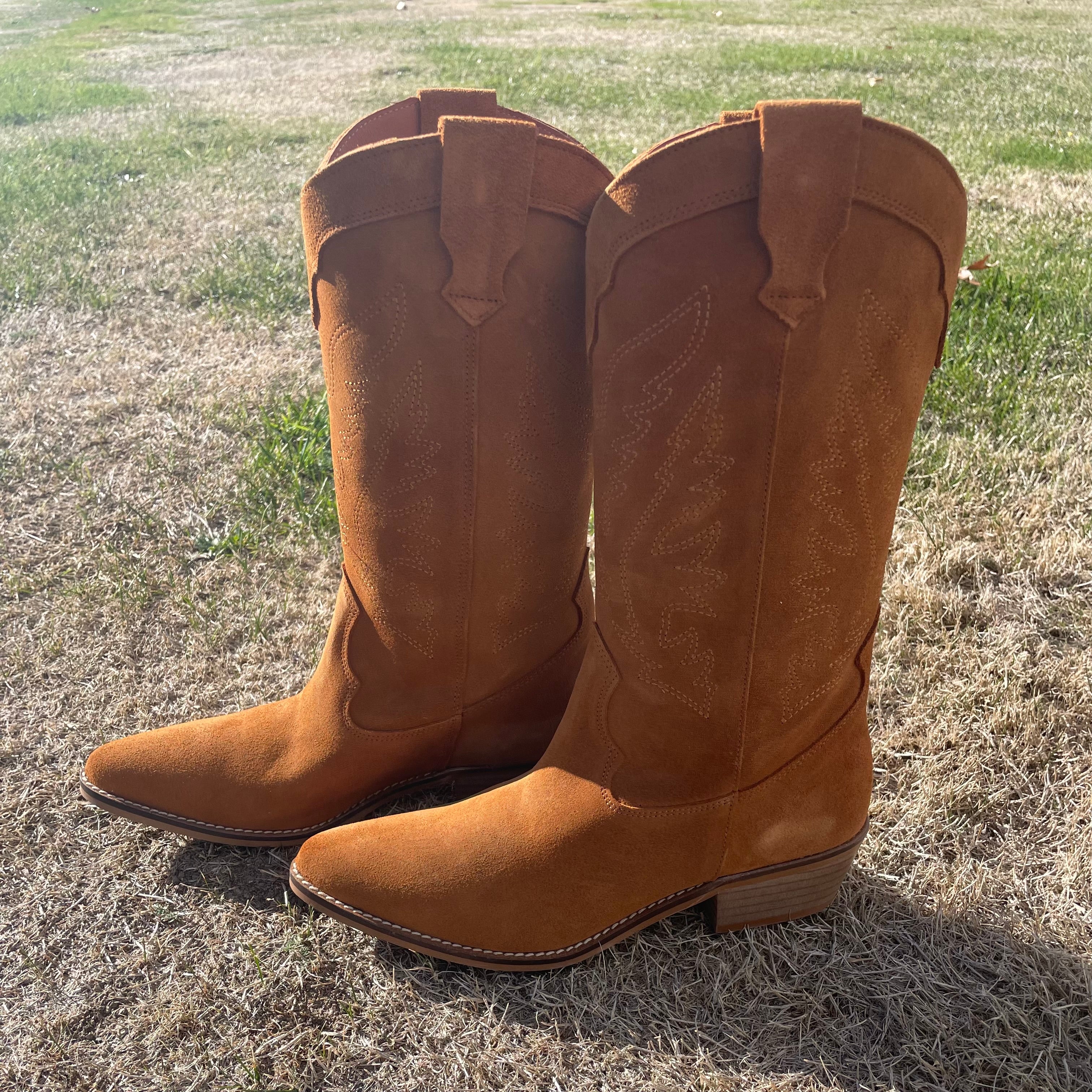 CLEARANCE Diana Cowboy Boots - Setter Bordado