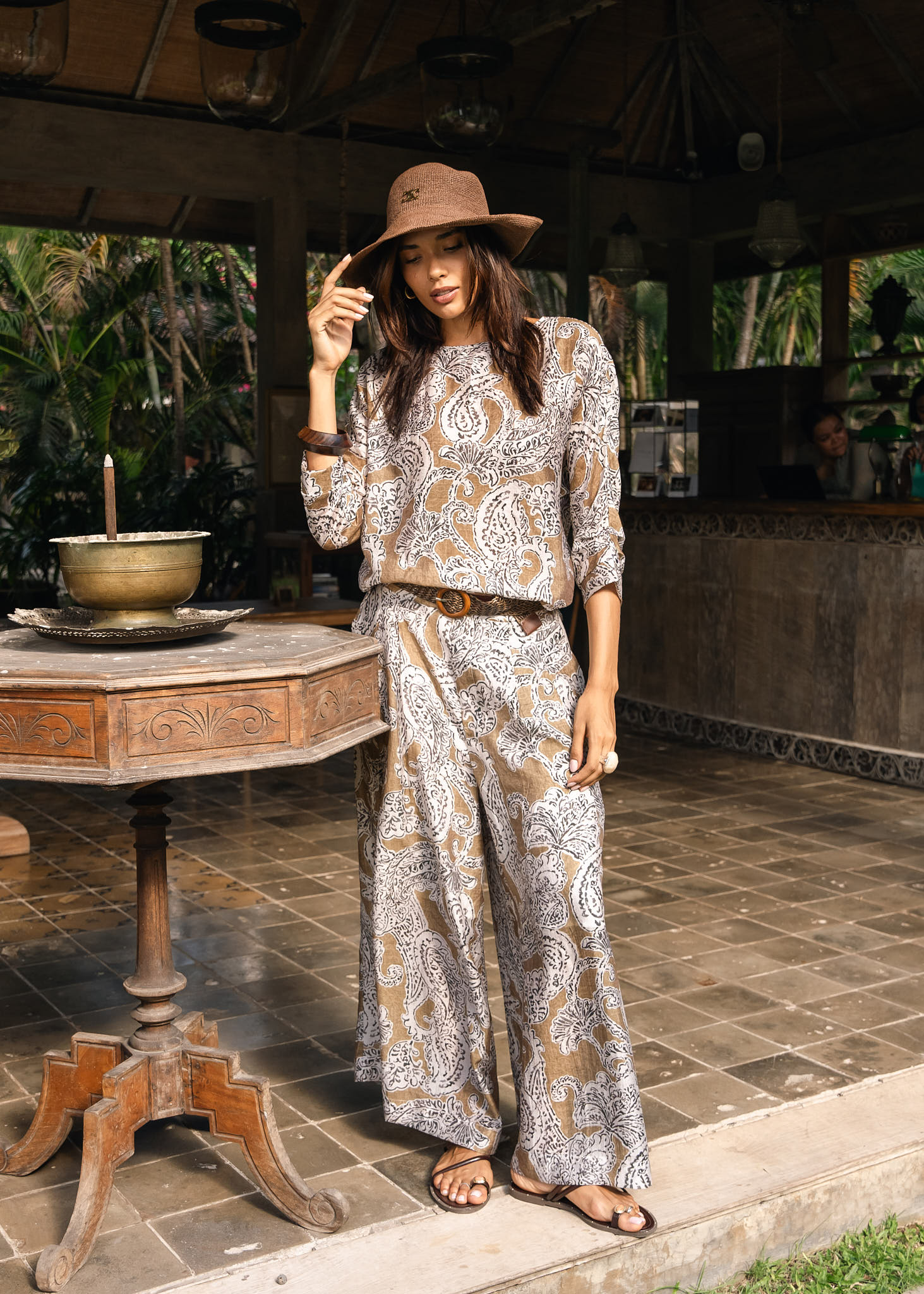 Easy Flow Pants - Paisley
