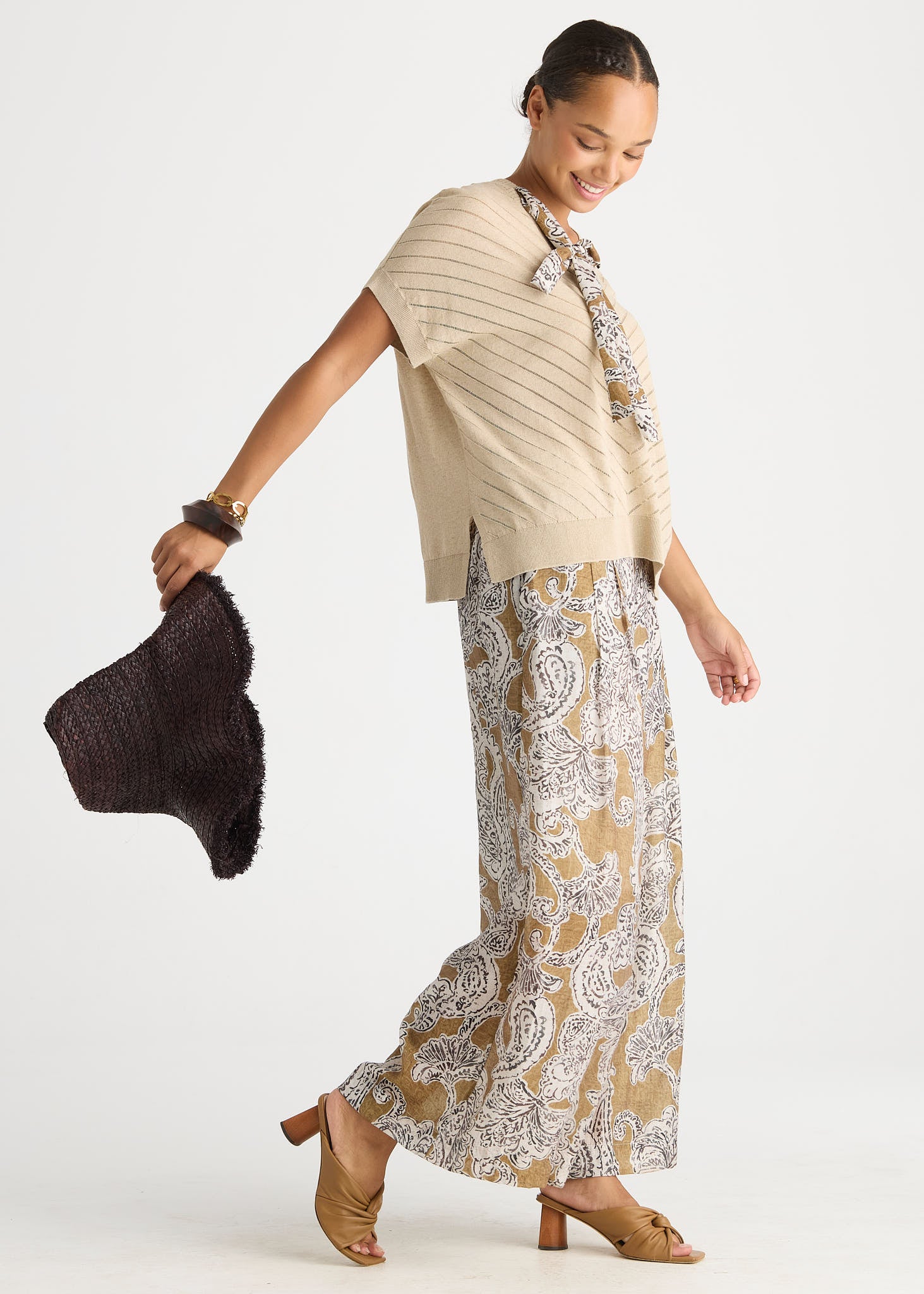 Easy Flow Pants - Paisley