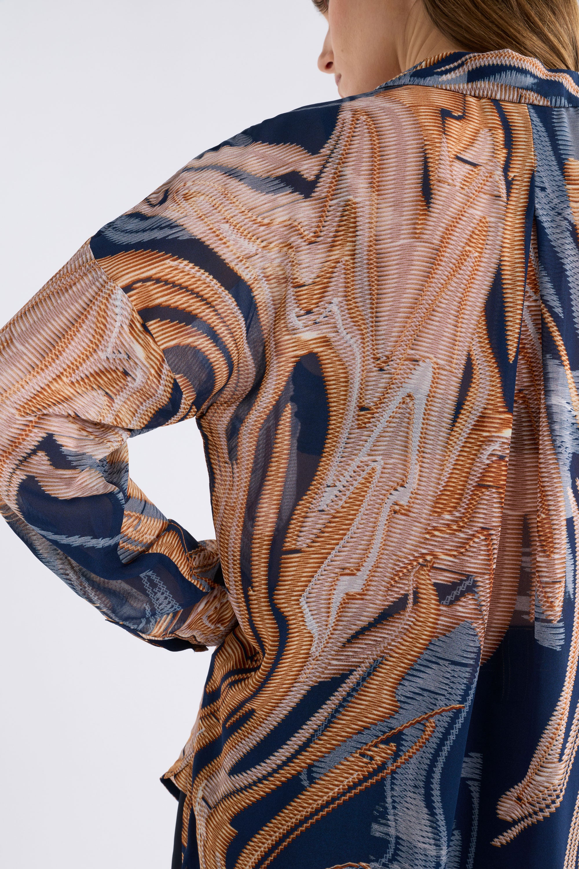 Eir Sheer Shirt - Brandr Print COMING SOON