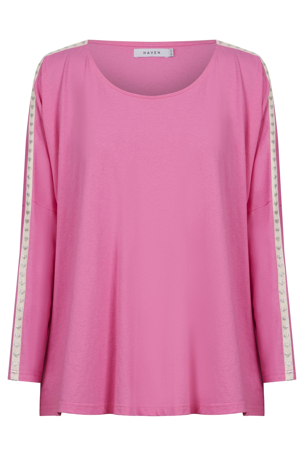 Haven Elba Long Sleeve T Shirt - Pink