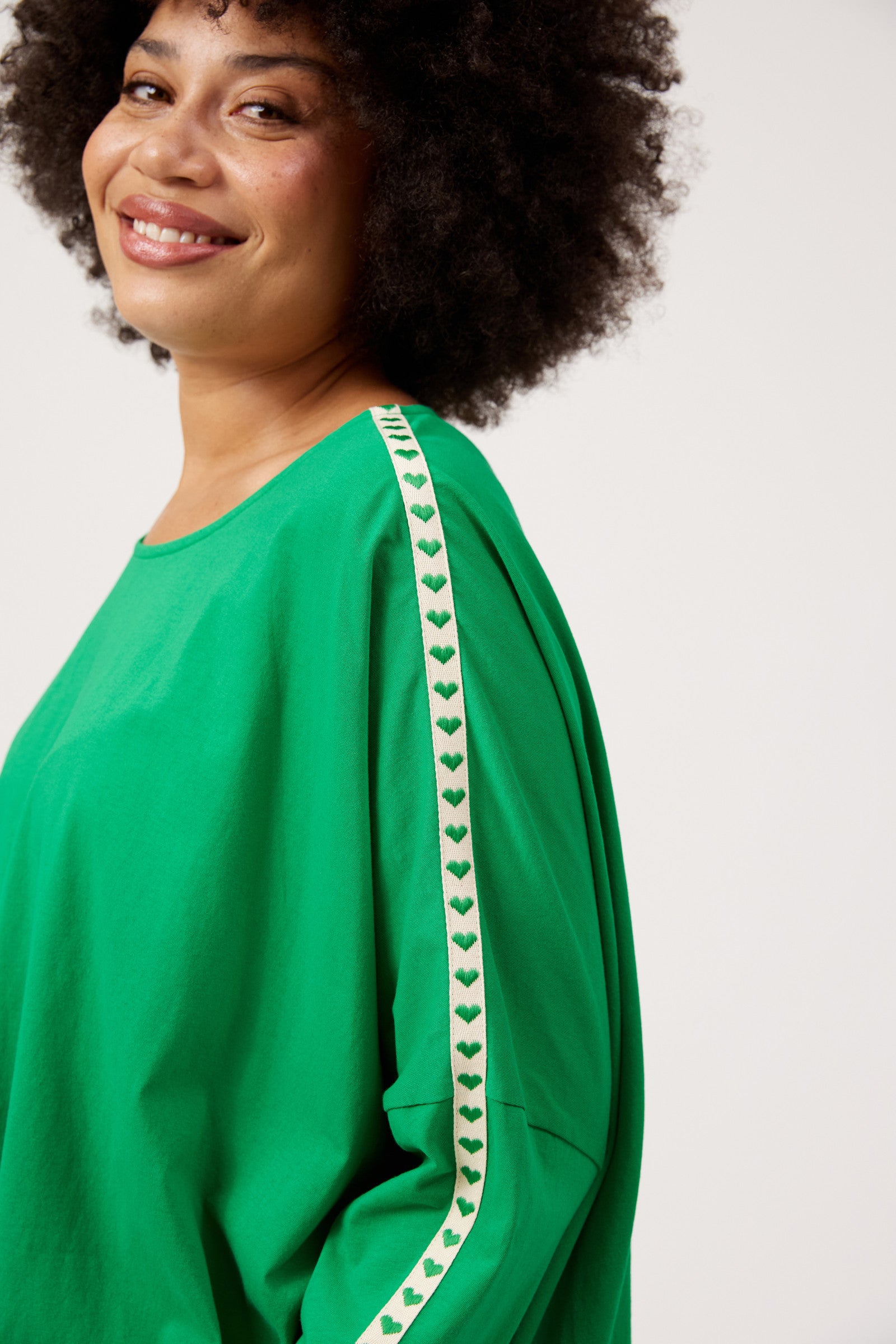 Elba Long Sleeve T Shirt - Green