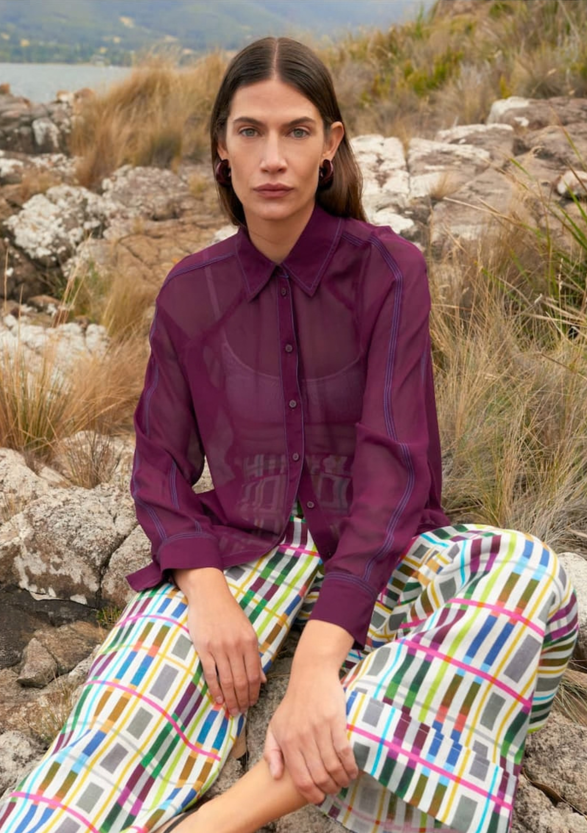 Elk Alema Shirt - Shiraz COMING SOON