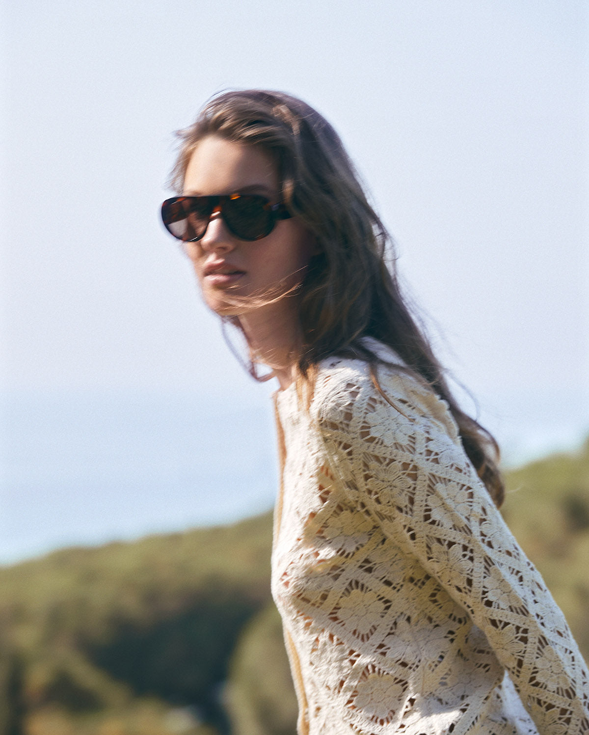 Sam Crochet Cardigan - Ecru COMING SOON