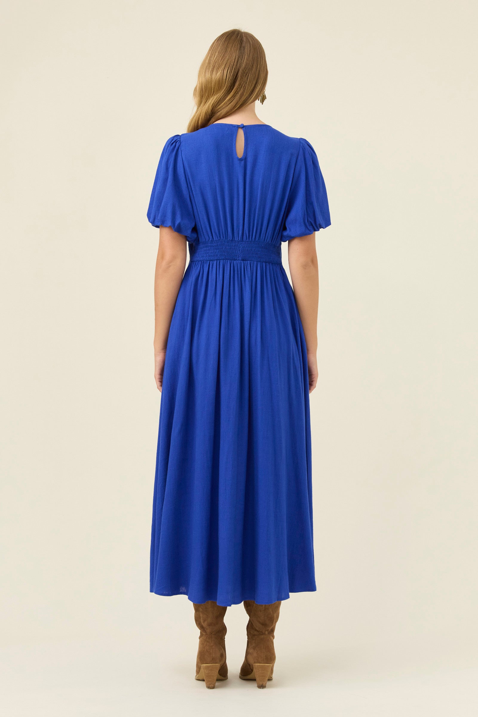 Grace Maxi Dress - Cobalt