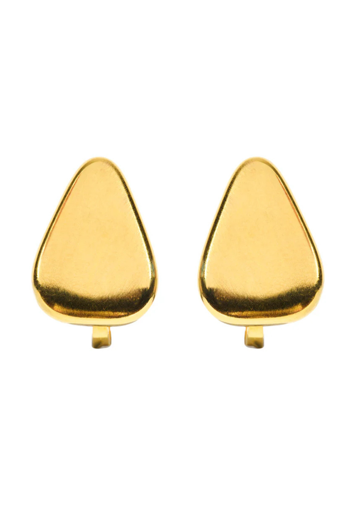 Eb + Ive Heritage Clip On Earring - Gold Tri
