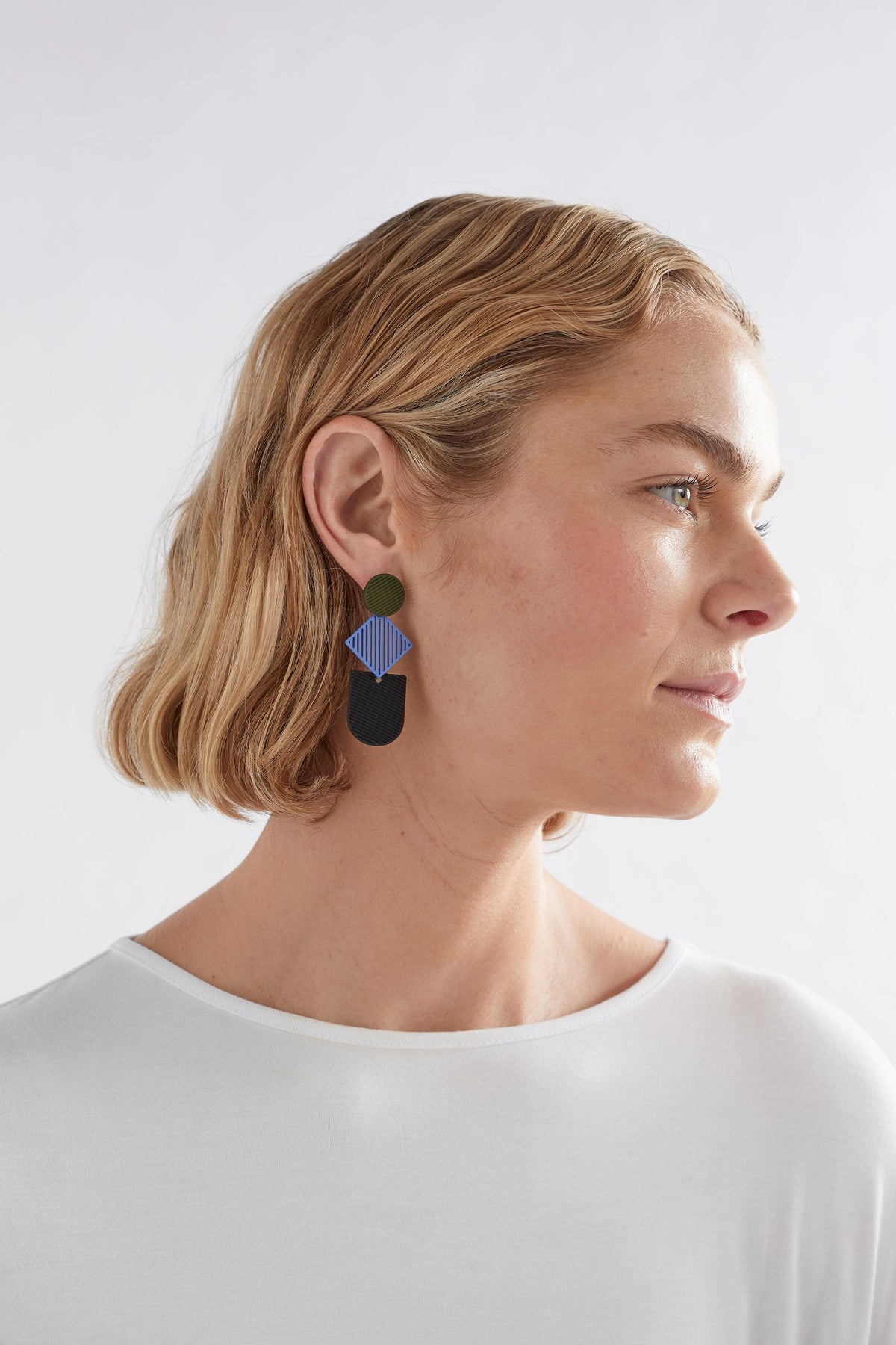 Elk Ovek Earrings - Dark Citronelle
