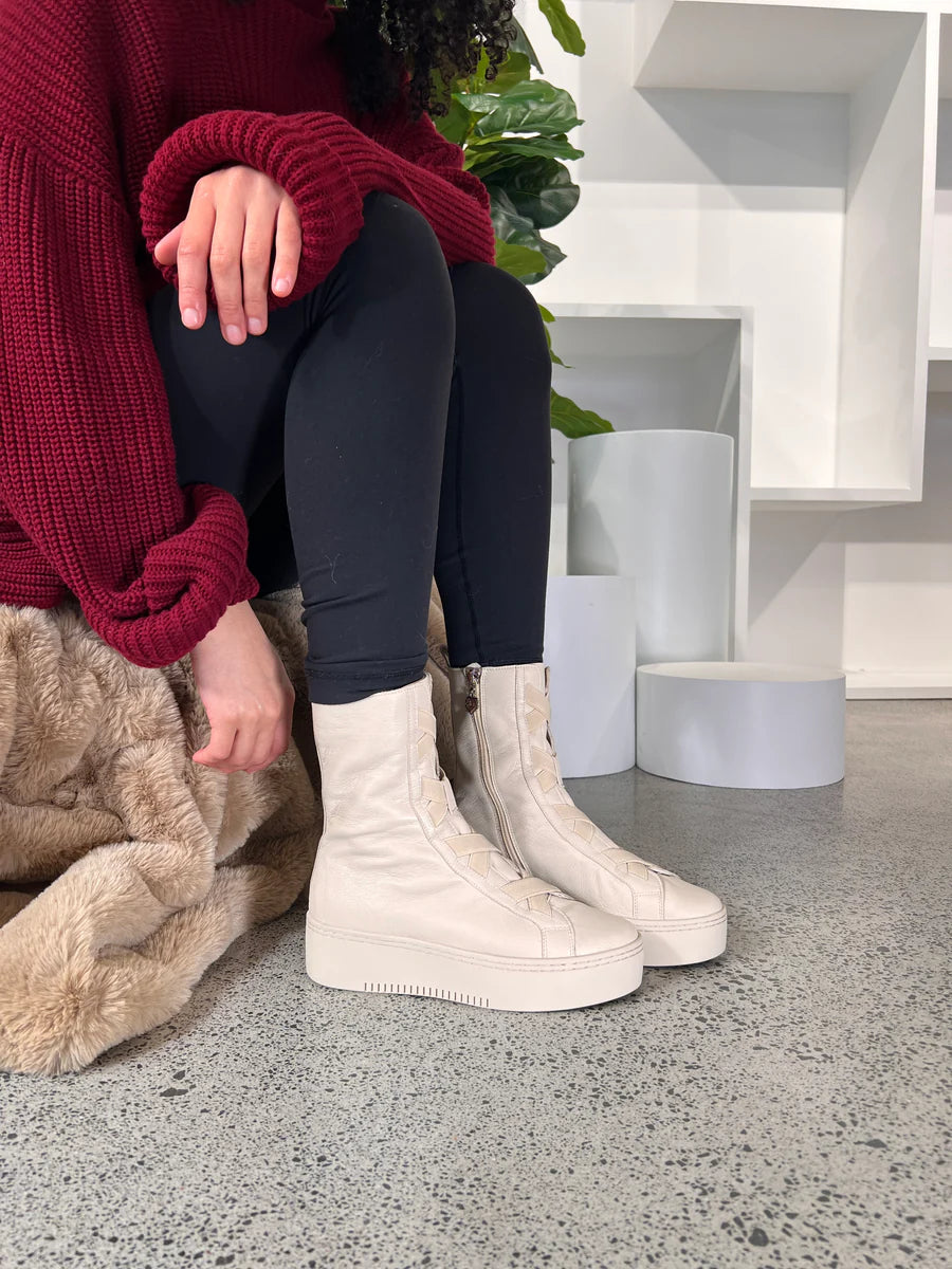 Katerina Boot - Almond / Almond Sole COMING SOON