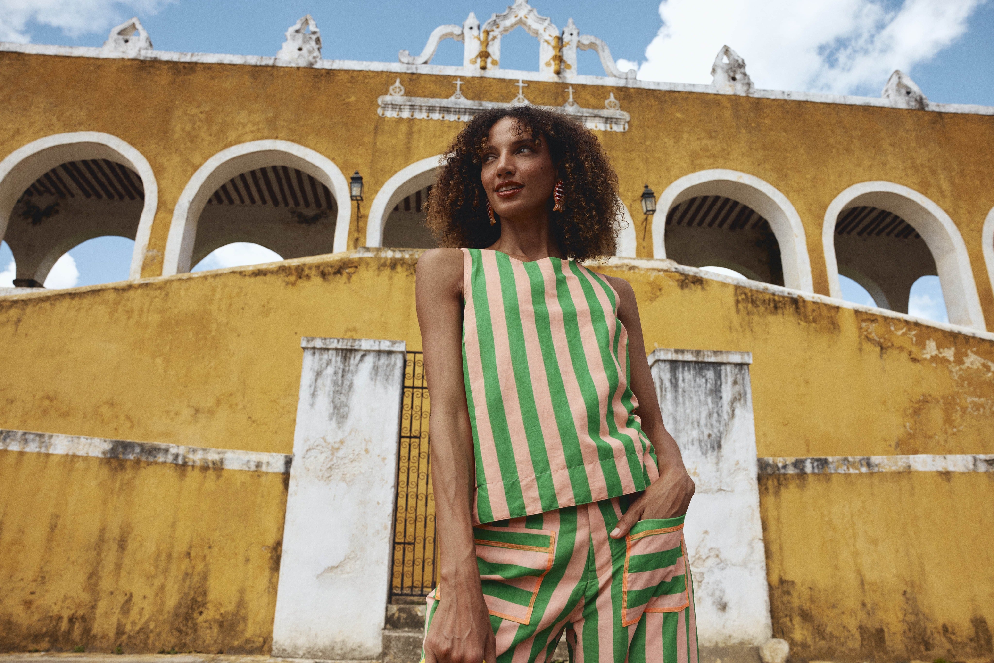 Hara Top - Capri Peach / Tangerine