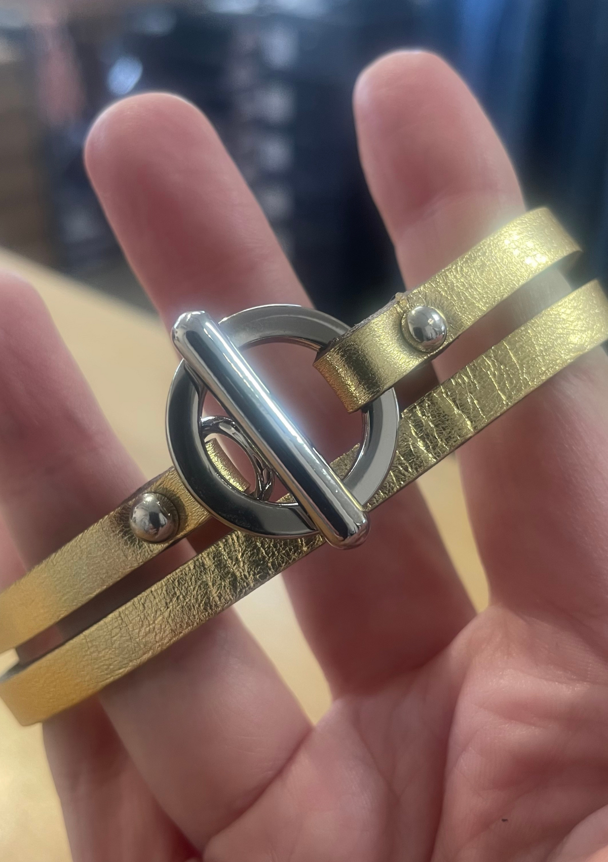 Leather Strap Bracelet