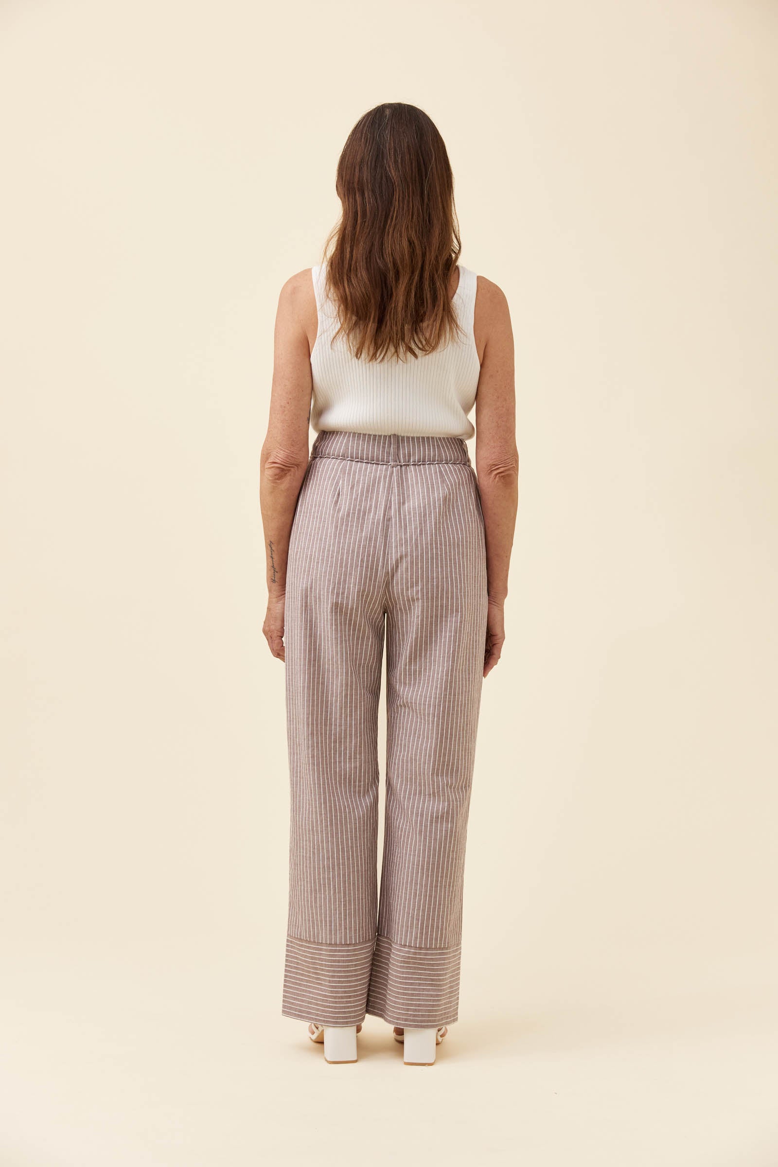 Lyndell Pant - Taupe