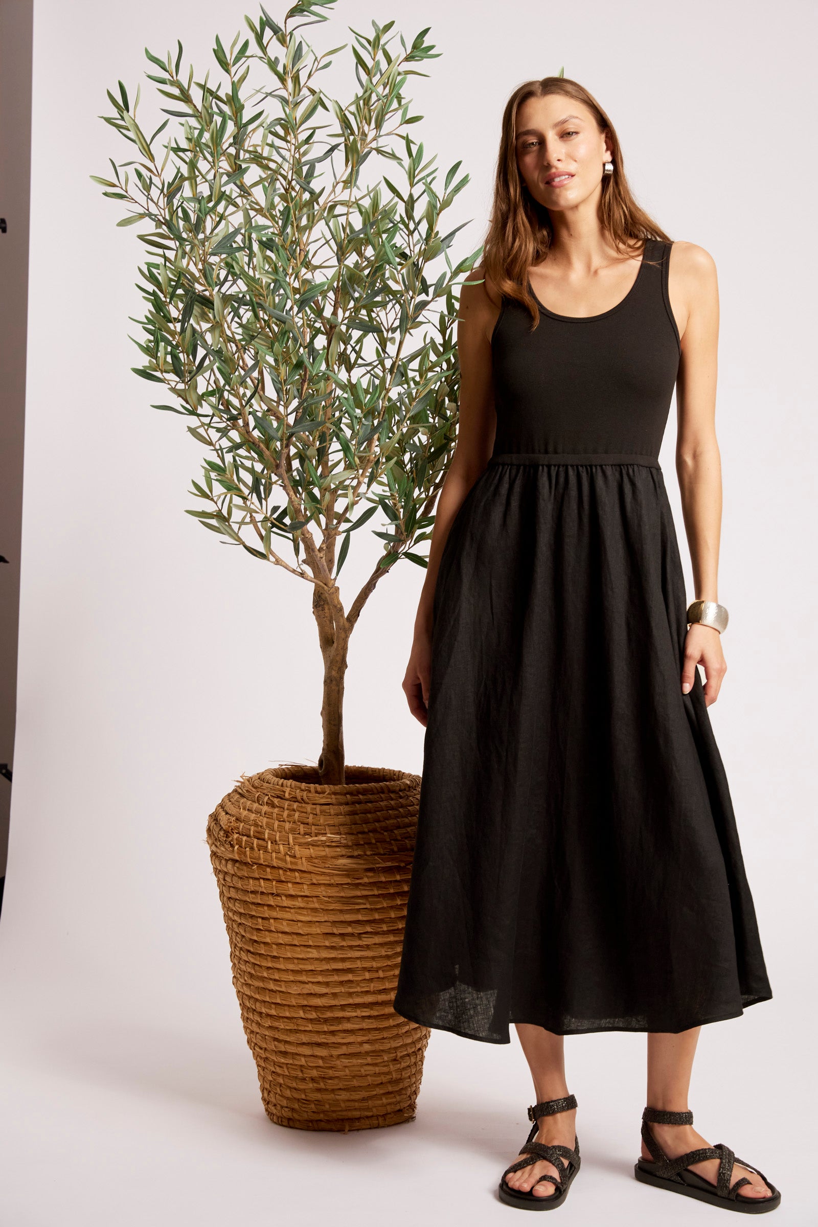 Maris Tank Maxi Dress - Black COMING SOON