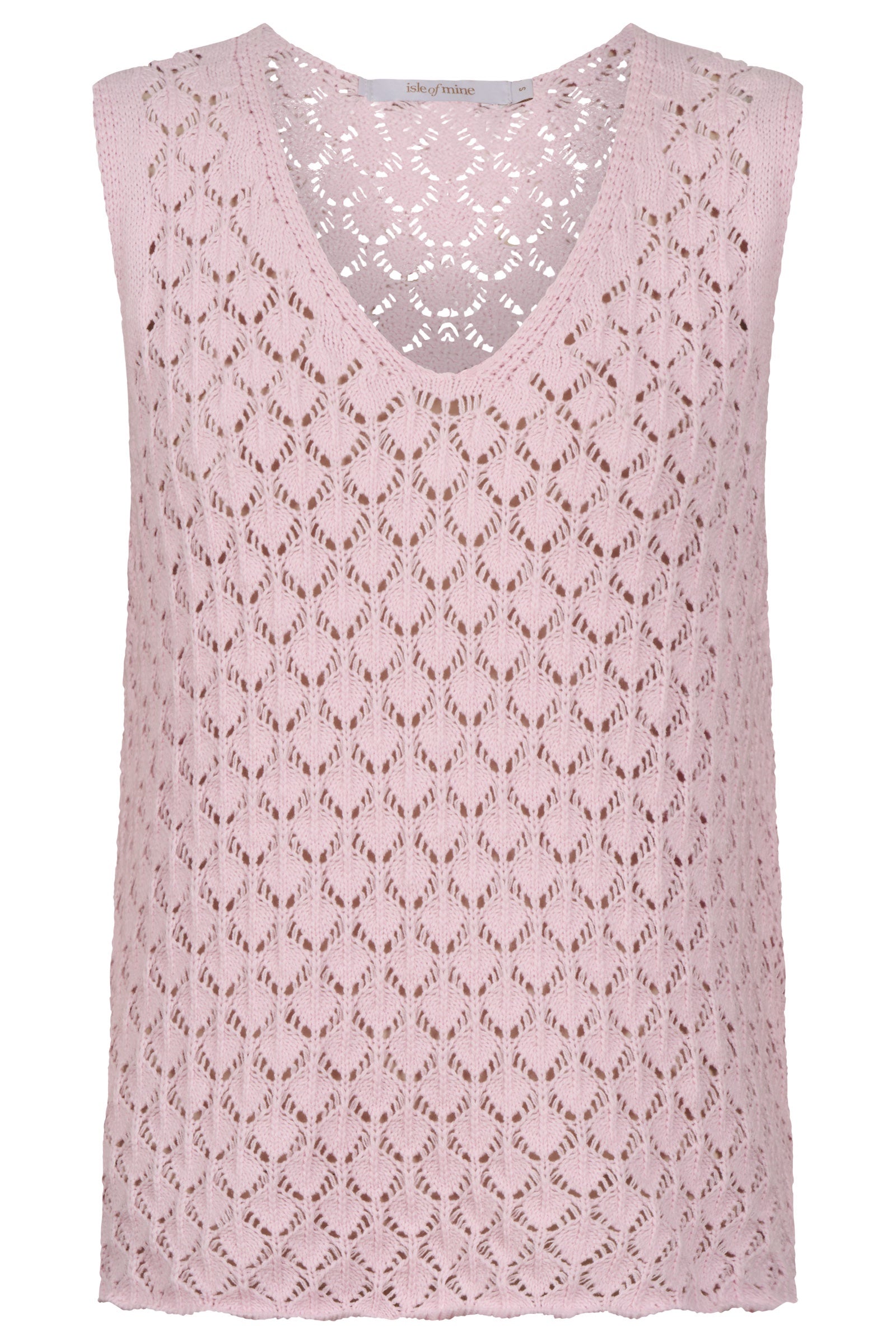 Mia Knit Top - Light Pink