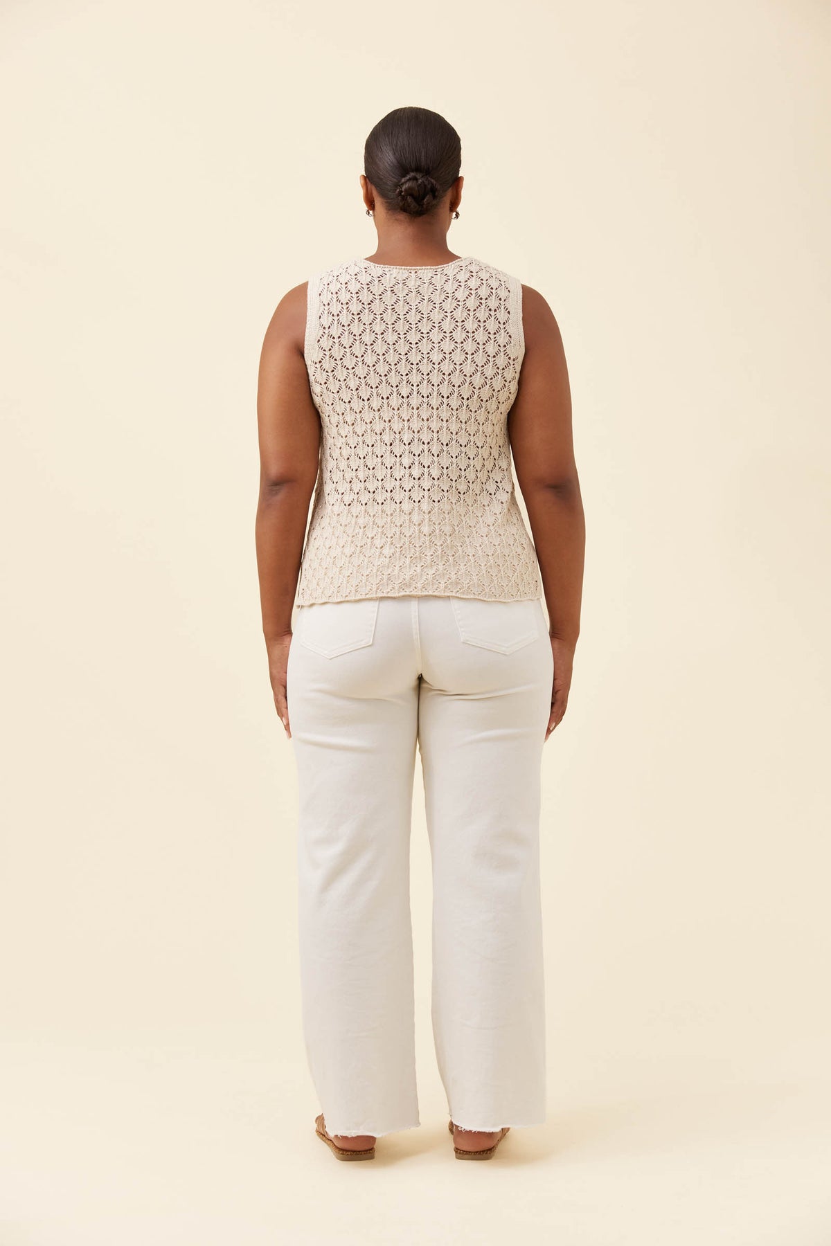 Isle of Mine Mia Knit Top - Canvas