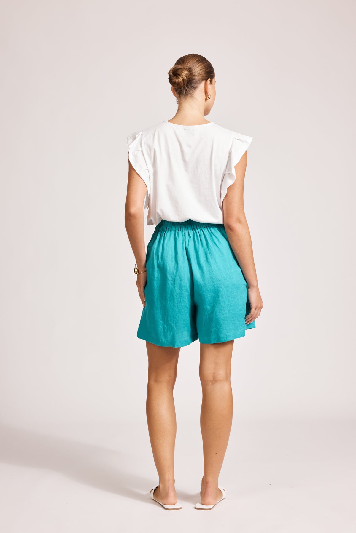 Eb + Ive Miramar Shorts - Lagoon