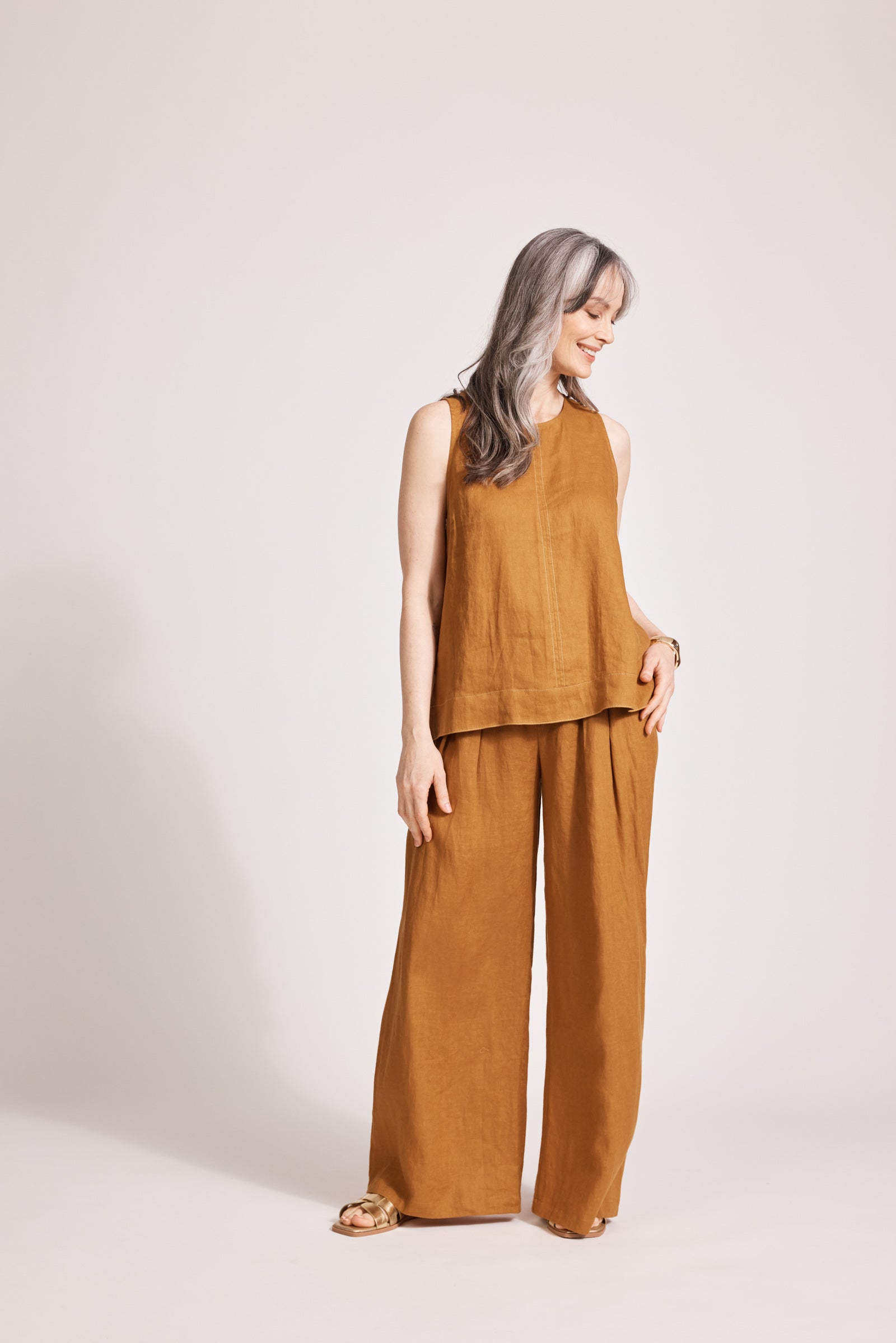 Miramar Tank Top - Caramel