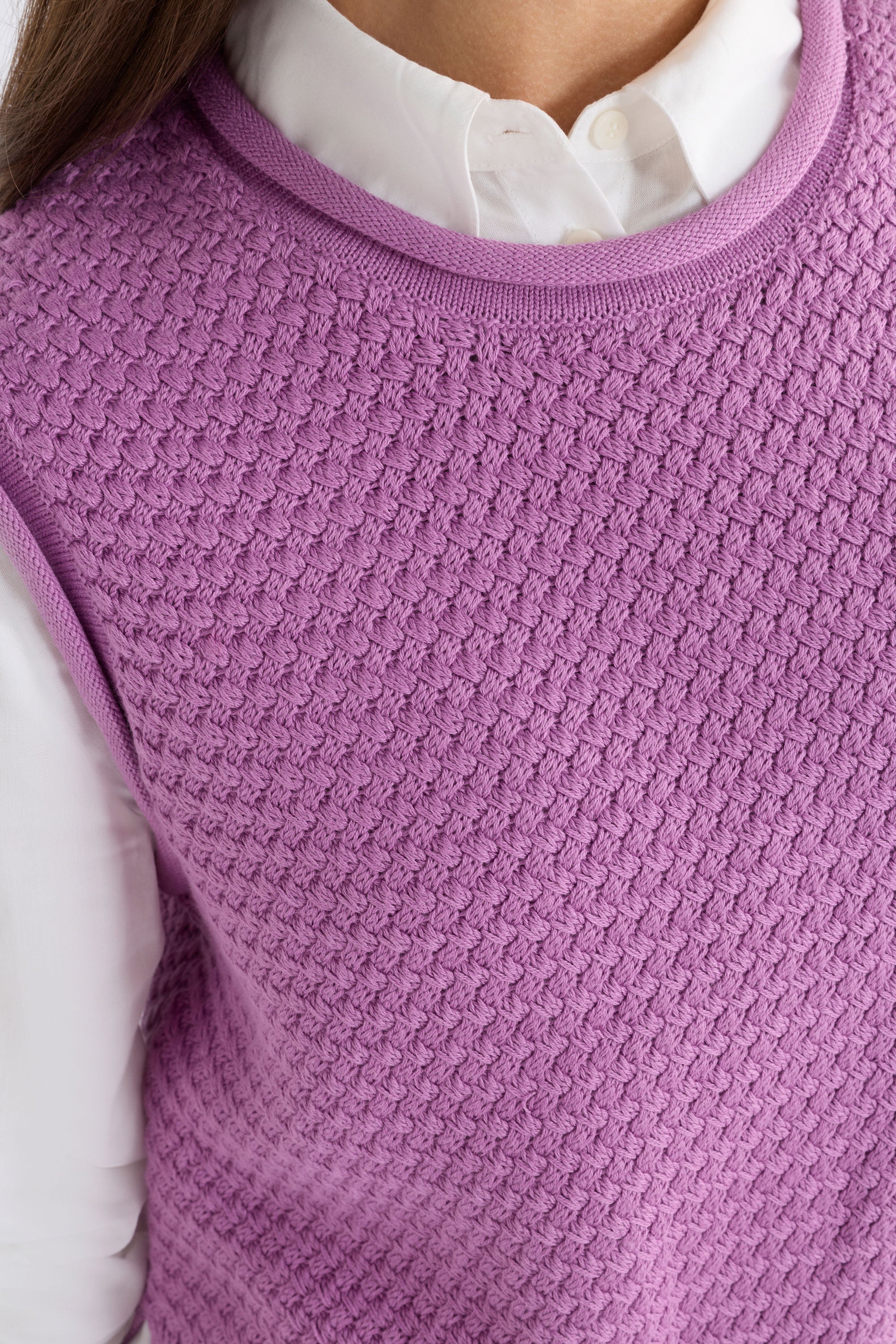 Naya Knit Vest - Violet COMING SOON